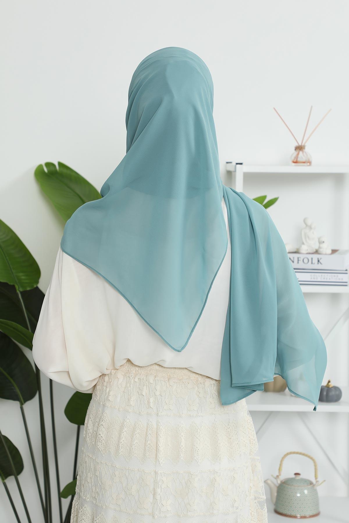 Penye İç Boneli Şifon Şal,PS-46