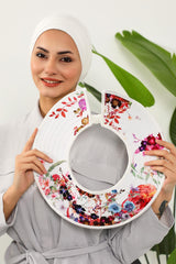 Pileli Bone ve Çıkarılabilir Desenli Şapka,S-8D