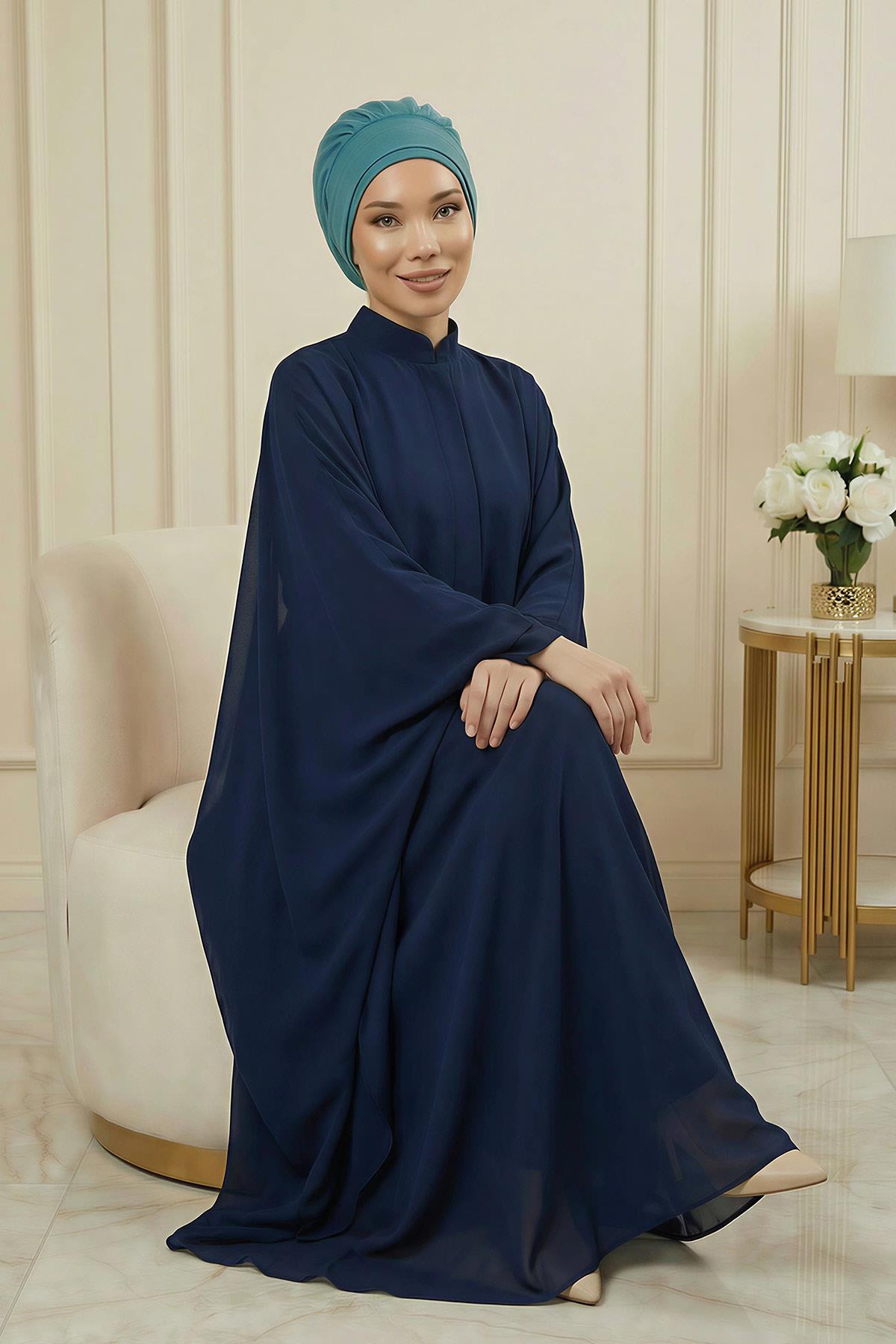 Pileli Hazır Türban,HT-91