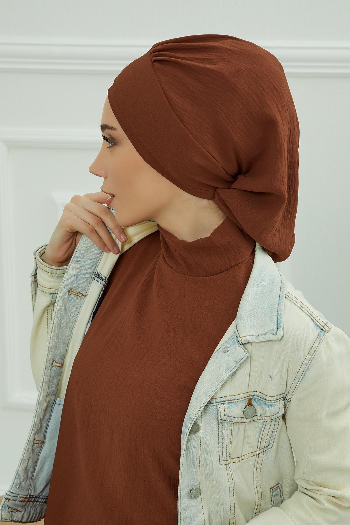 Pileli Hazır Türban,HT-91