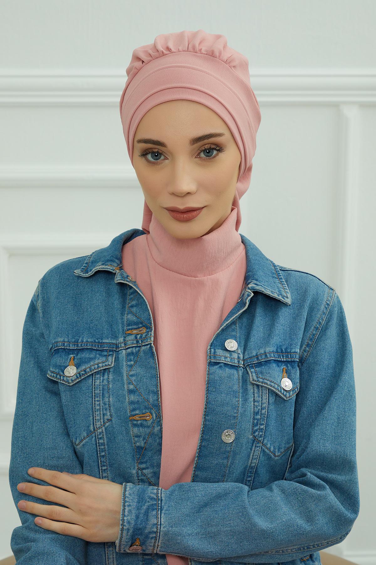 Pileli Hazır Türban,HT-91