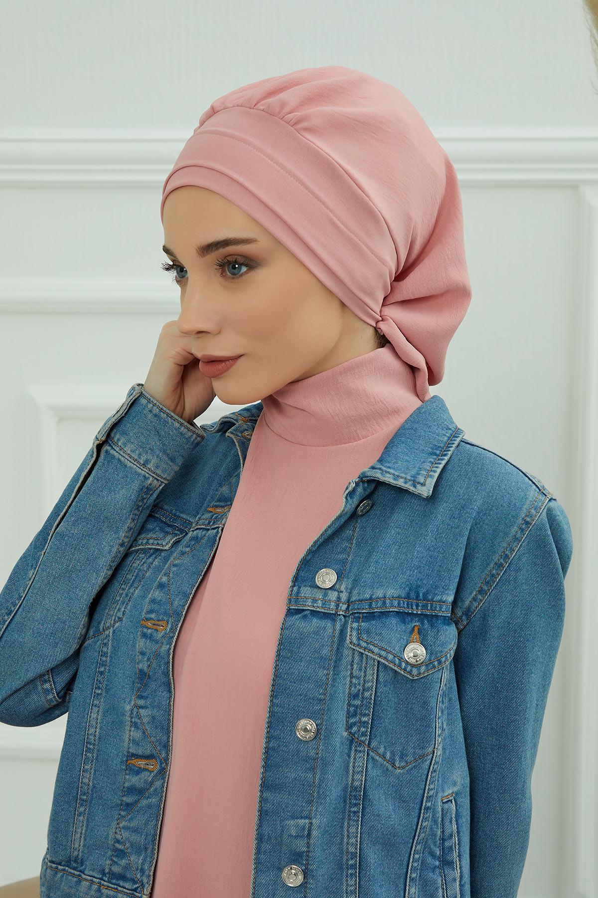 Pileli Hazır Türban,HT-91