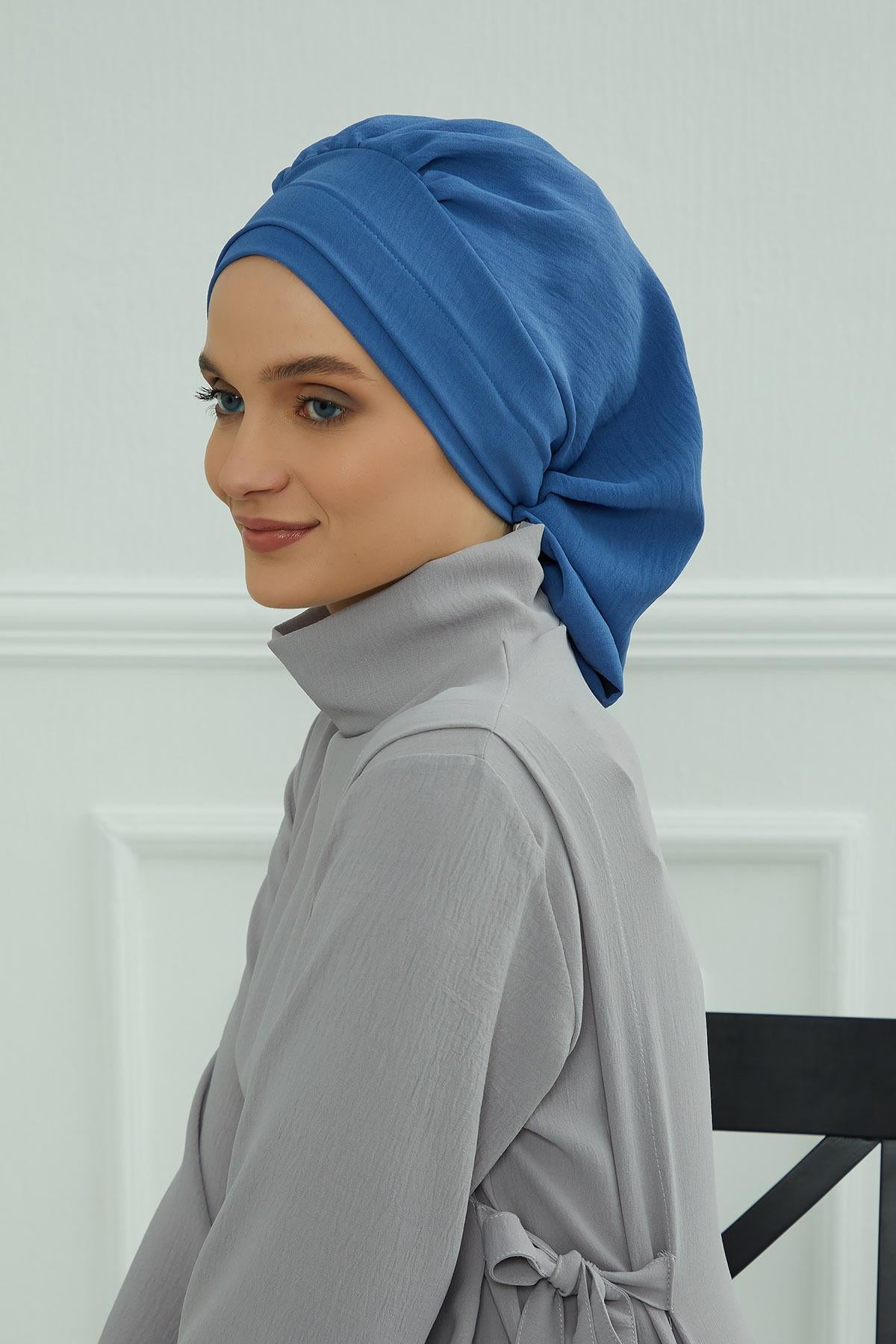 Pileli Hazır Türban,HT-91