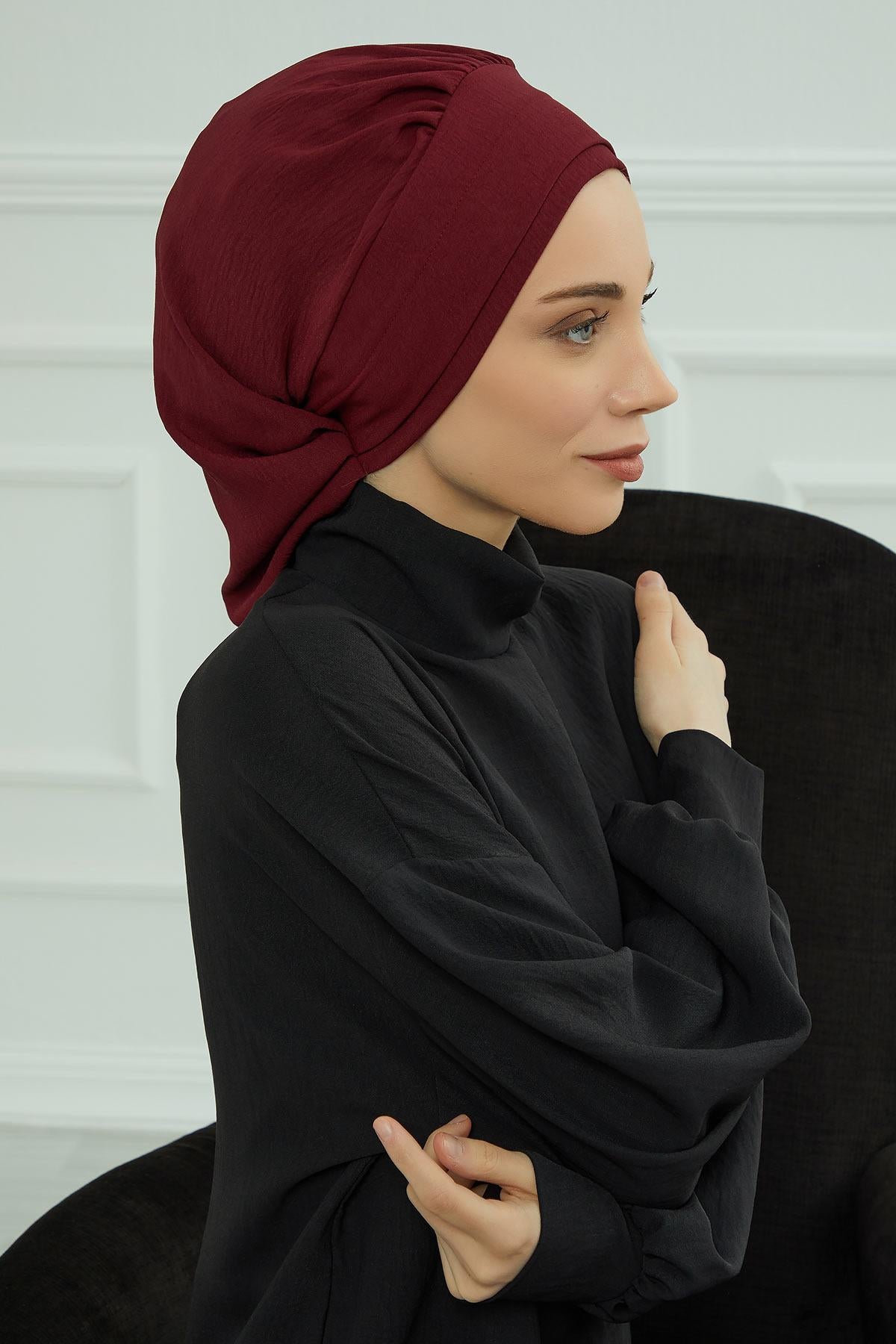 Pileli Hazır Türban,HT-91
