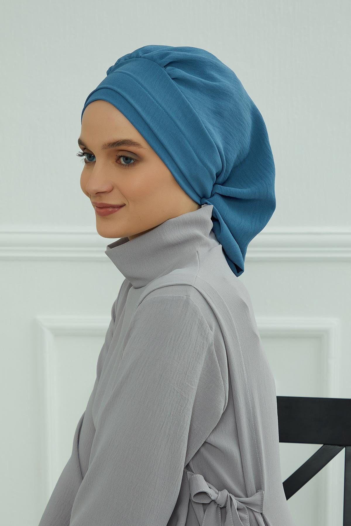 Pileli Hazır Türban,HT-91