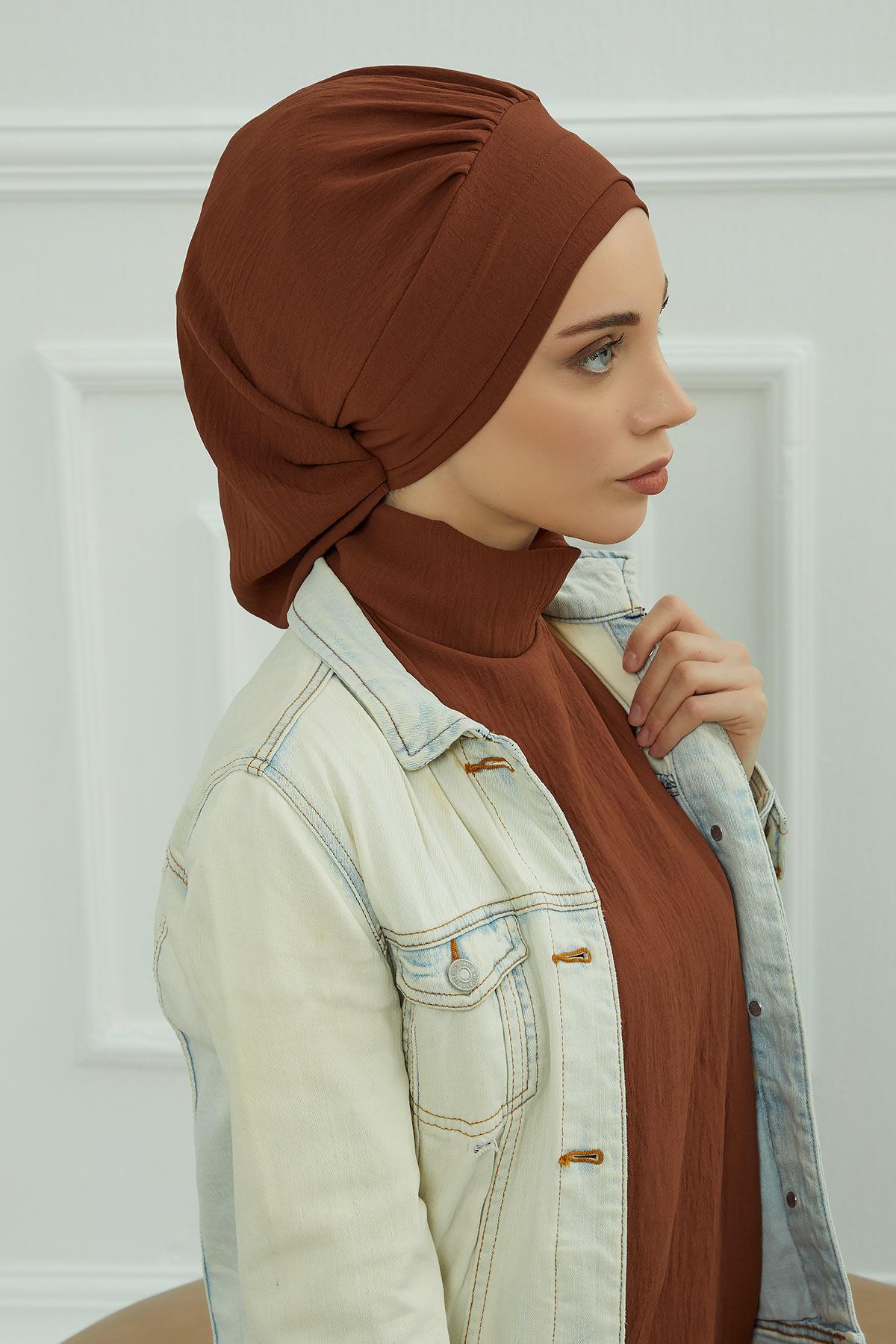 Pileli Hazır Türban,HT-91