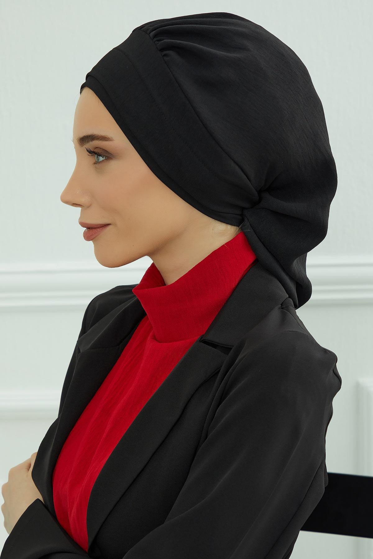 Pileli Hazır Türban,HT-91
