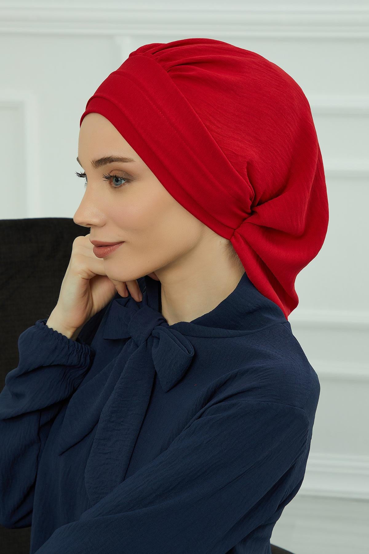 Pileli Hazır Türban,HT-91