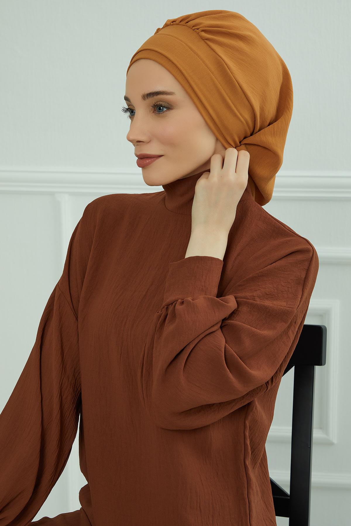 Pileli Hazır Türban,HT-91