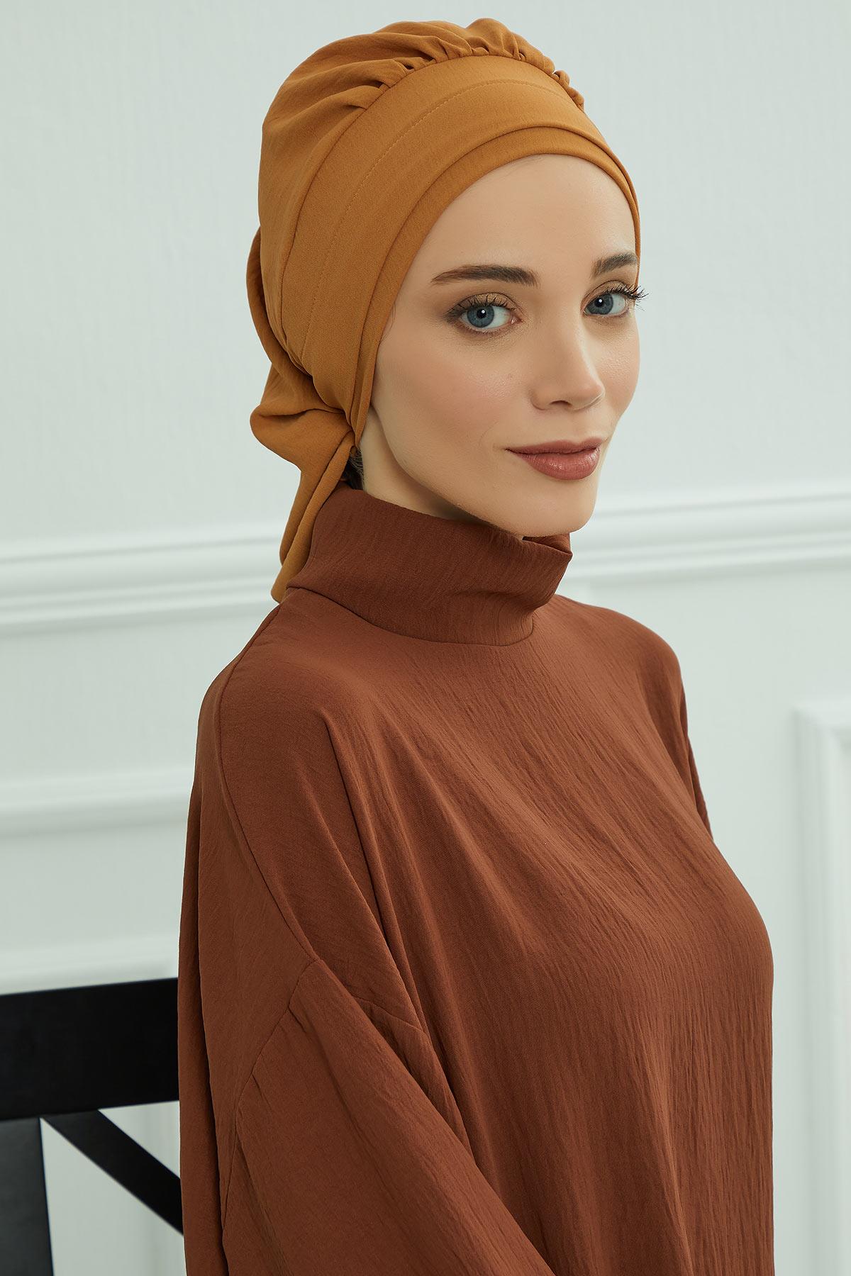 Pileli Hazır Türban,HT-91
