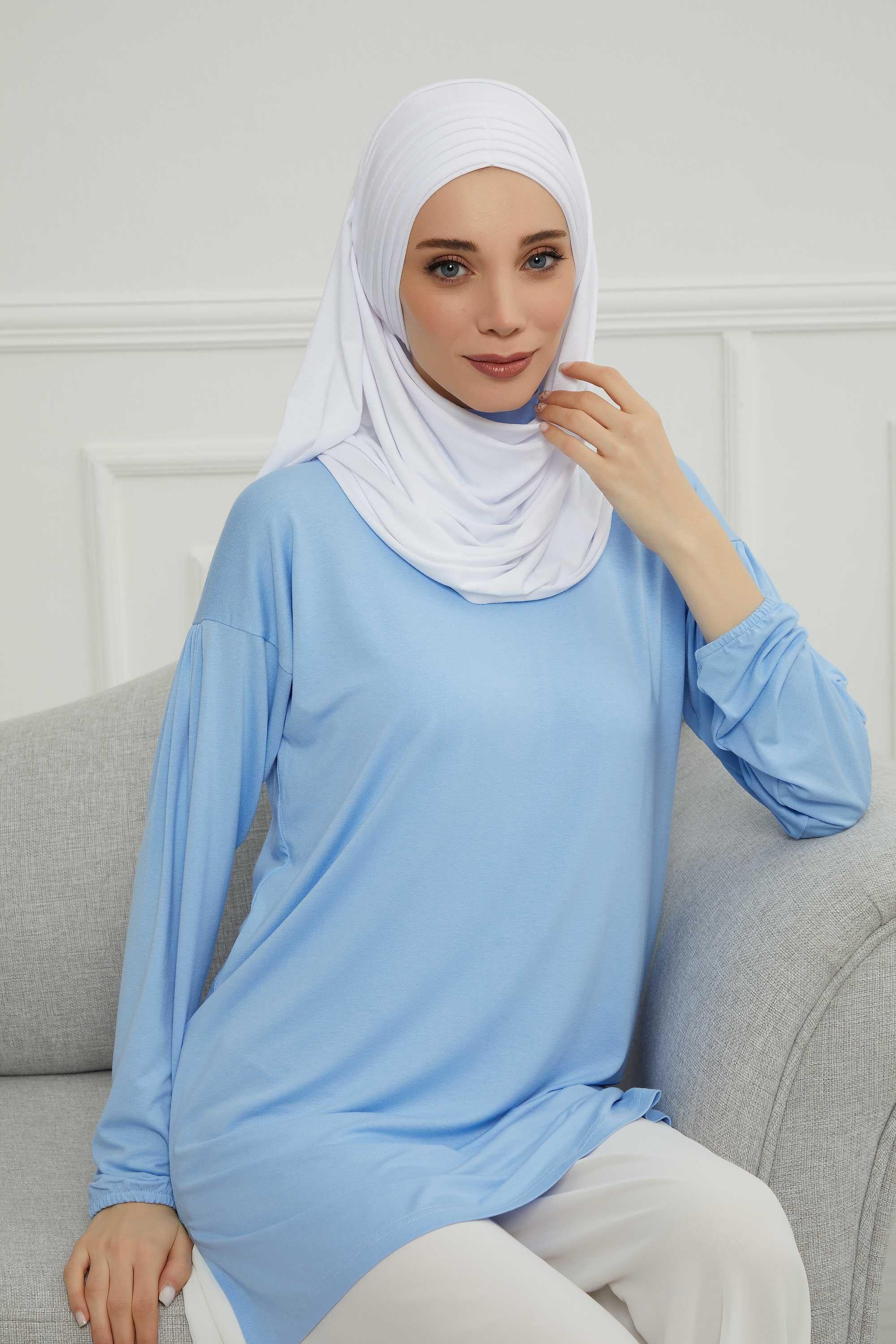 Pileli Pratik Penye Şal,CPS-41