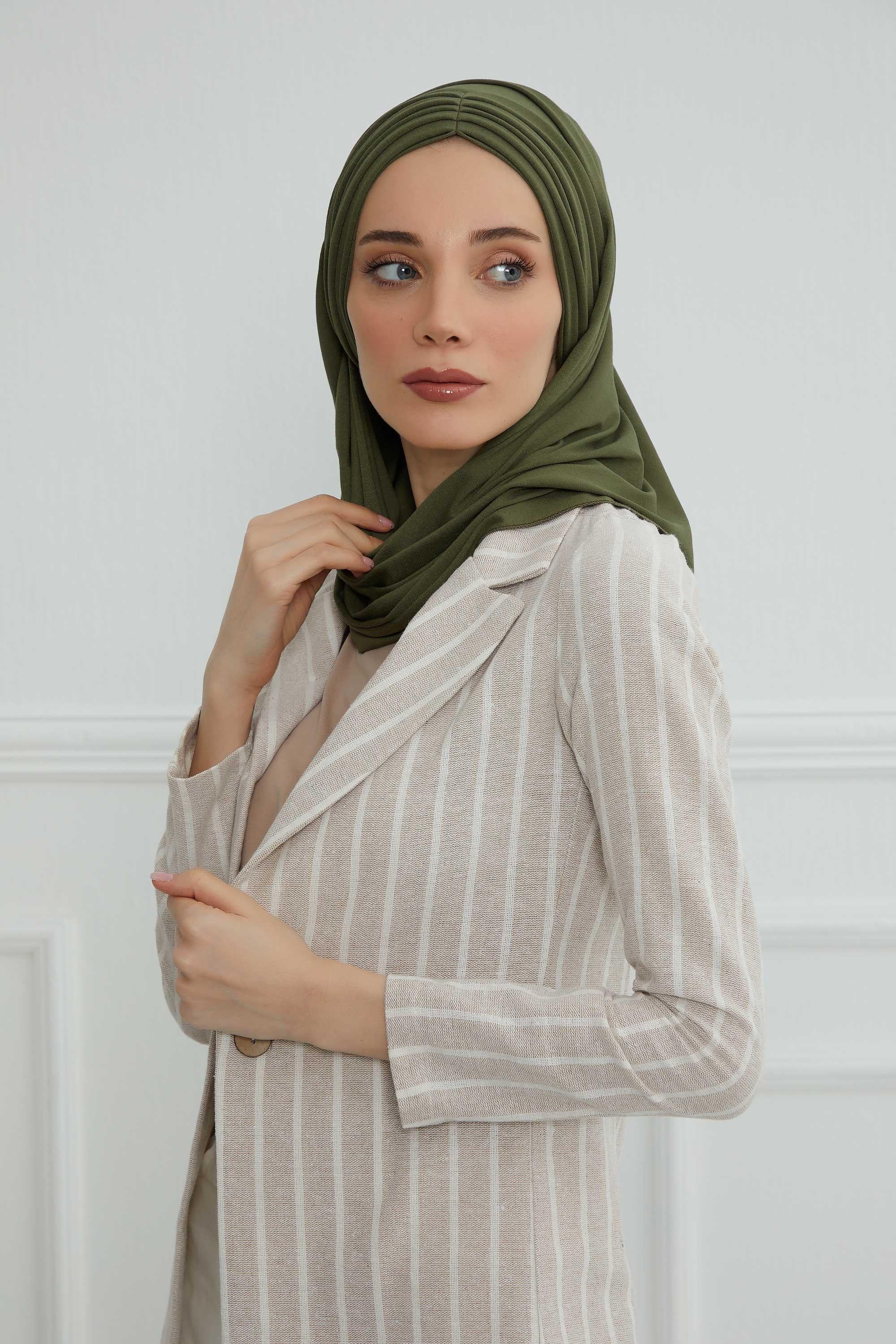 Pileli Pratik Penye Şal,CPS-41