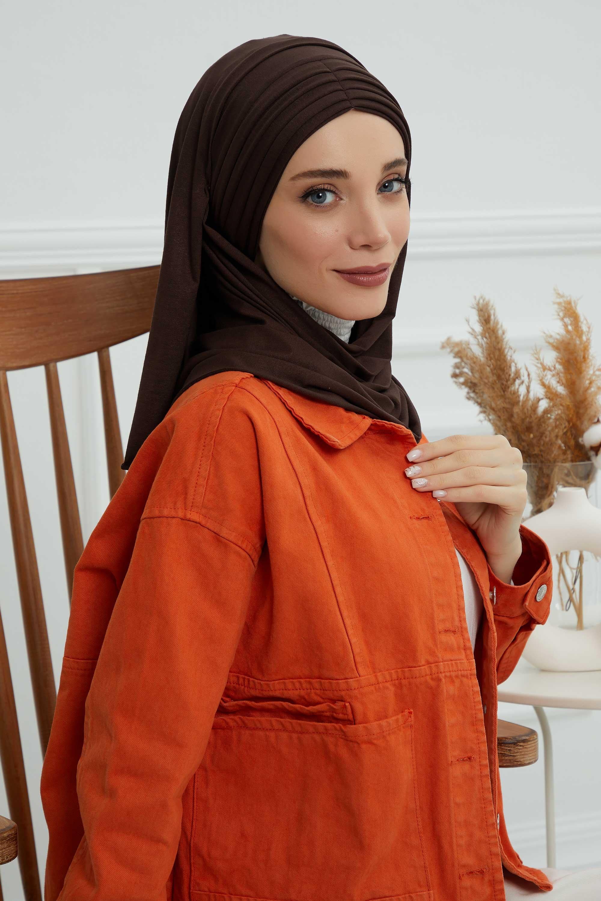 Pileli Pratik Penye Şal,CPS-41