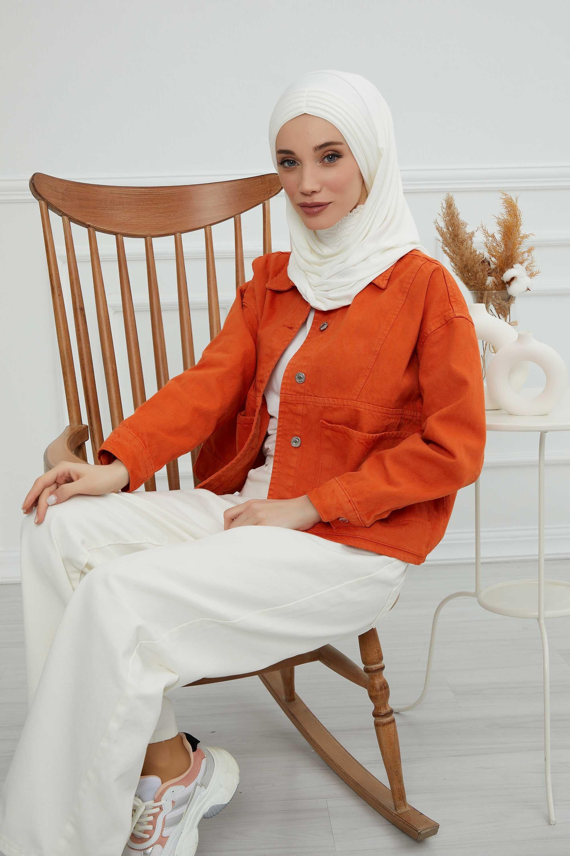 Pileli Pratik Penye Şal,CPS-41