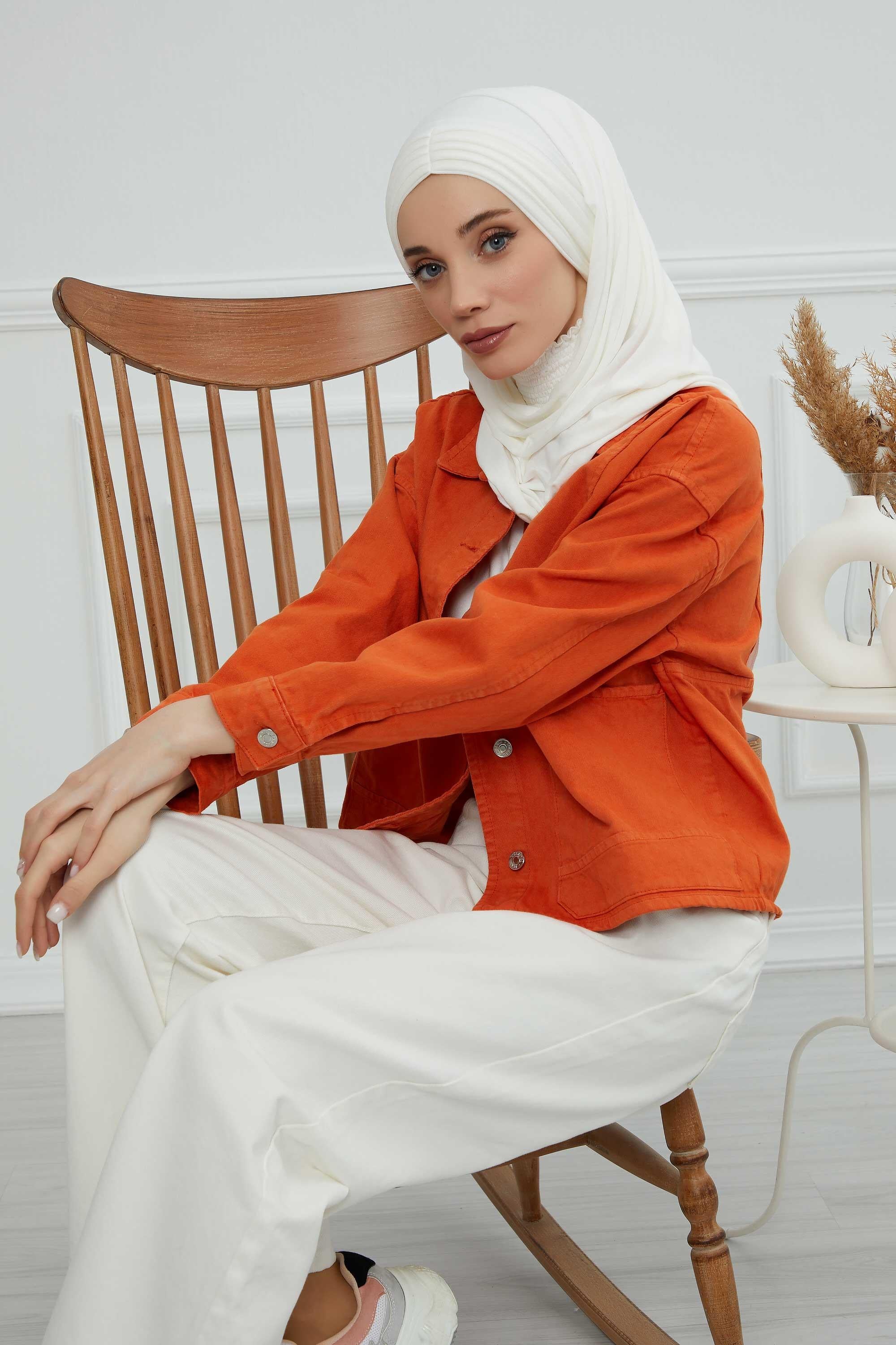 Pileli Pratik Penye Şal,CPS-41