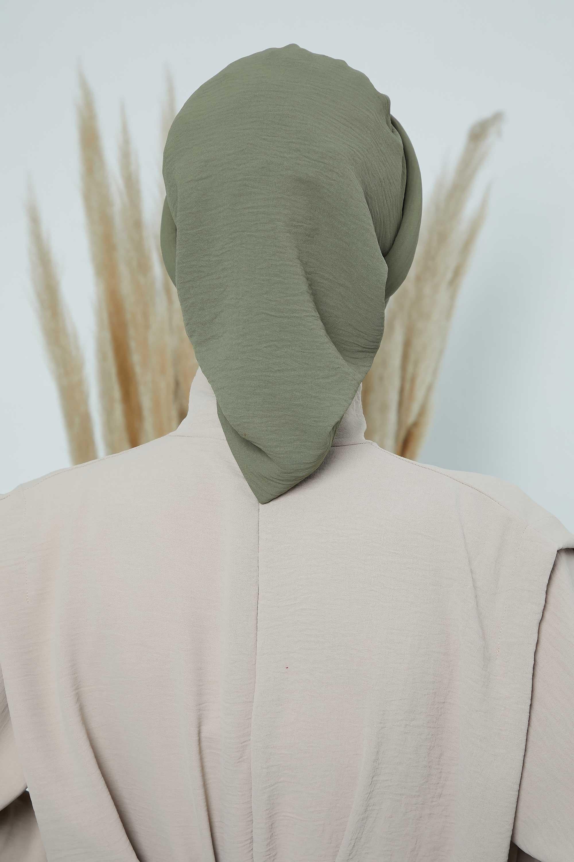 Pileli Tasarım Hazır Türban,HT-108A