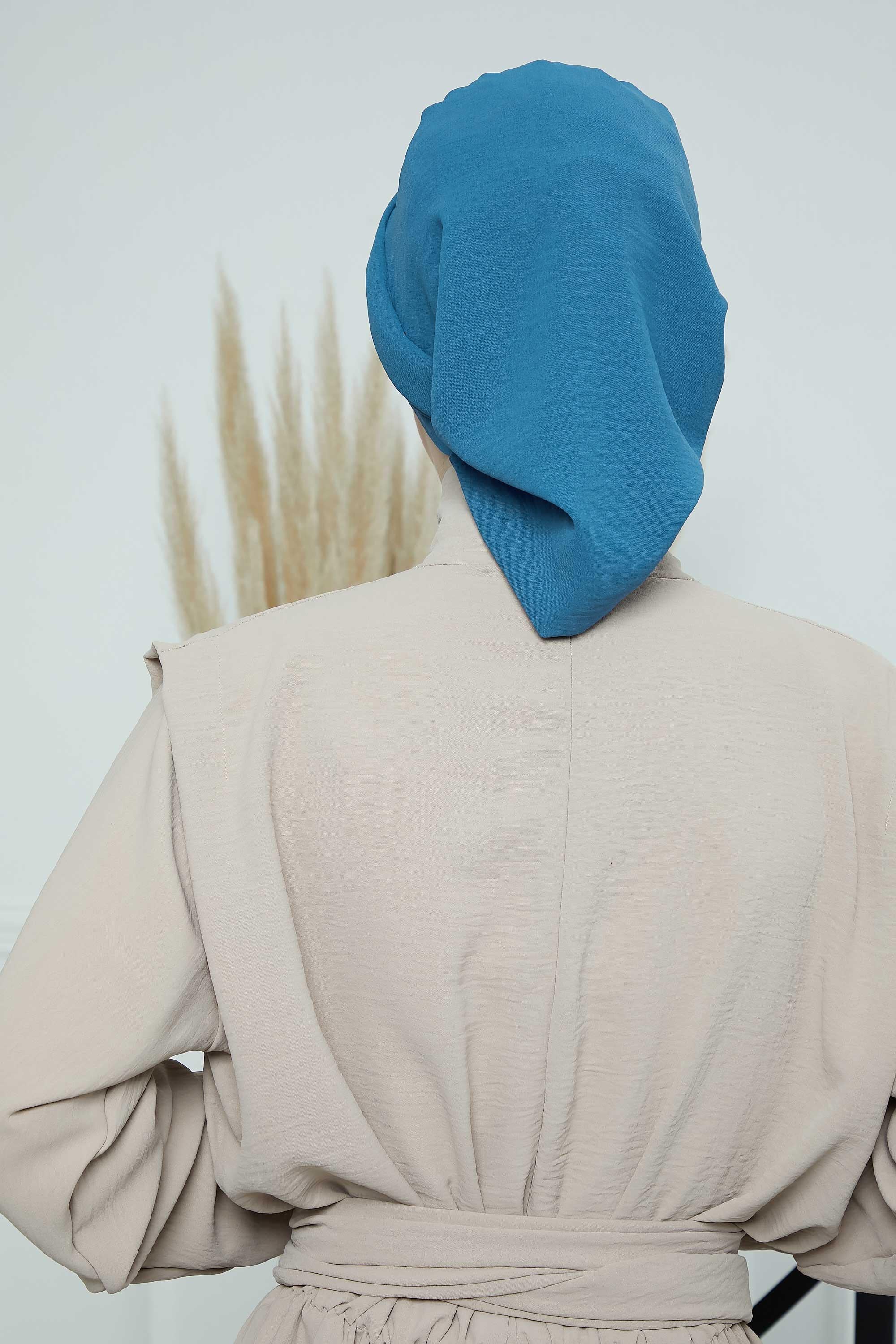 Pileli Tasarım Hazır Türban,HT-108A