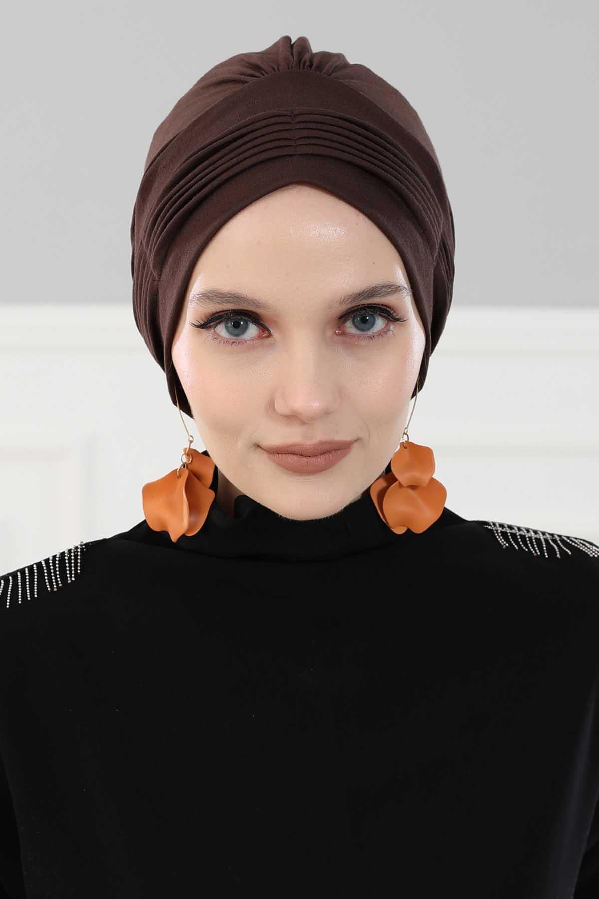 İnce Pile Dikişli Penye Bone,B-19