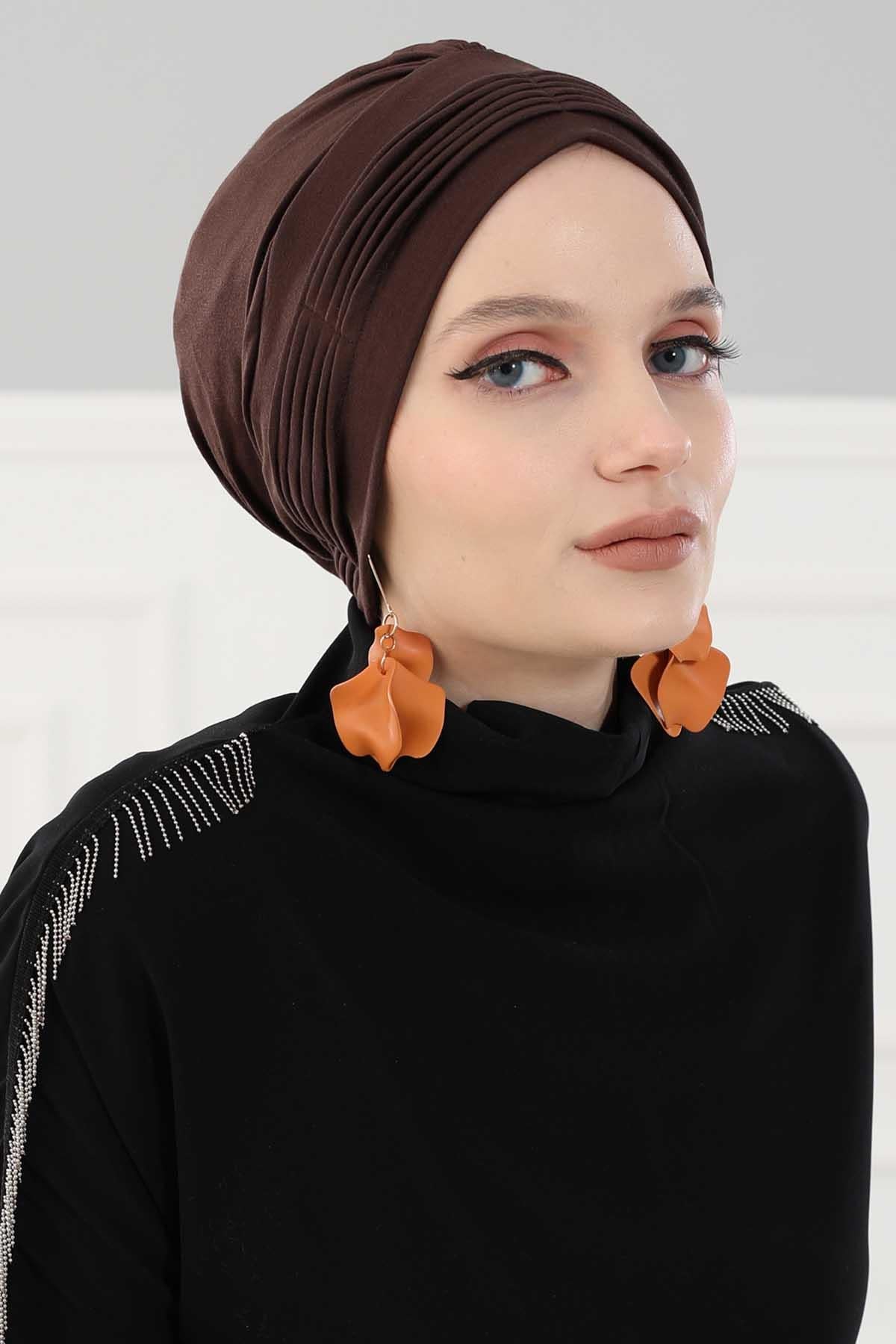 İnce Pile Dikişli Penye Bone,B-19