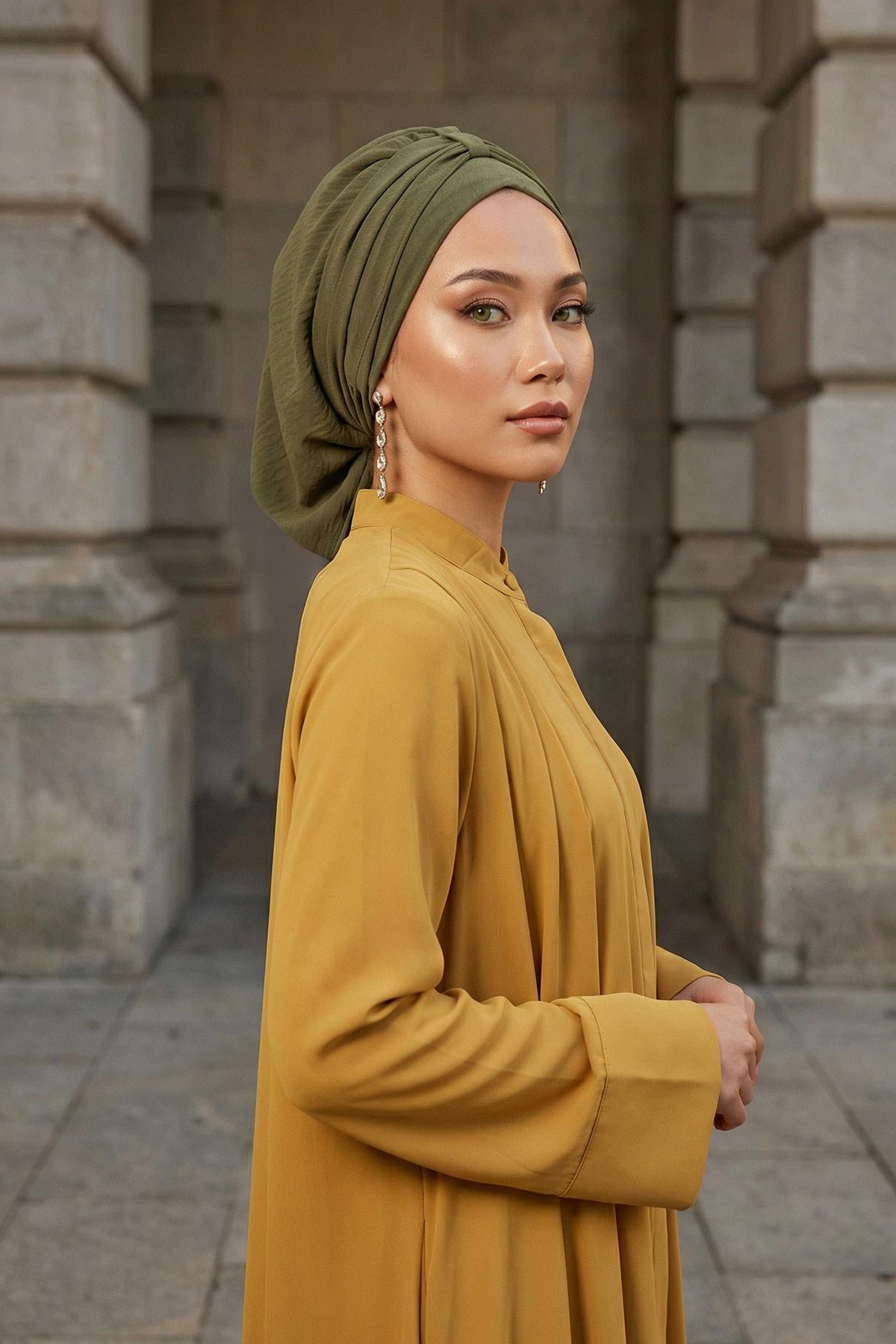 Pratik Kullanışlı Hazır Türban,HT-90