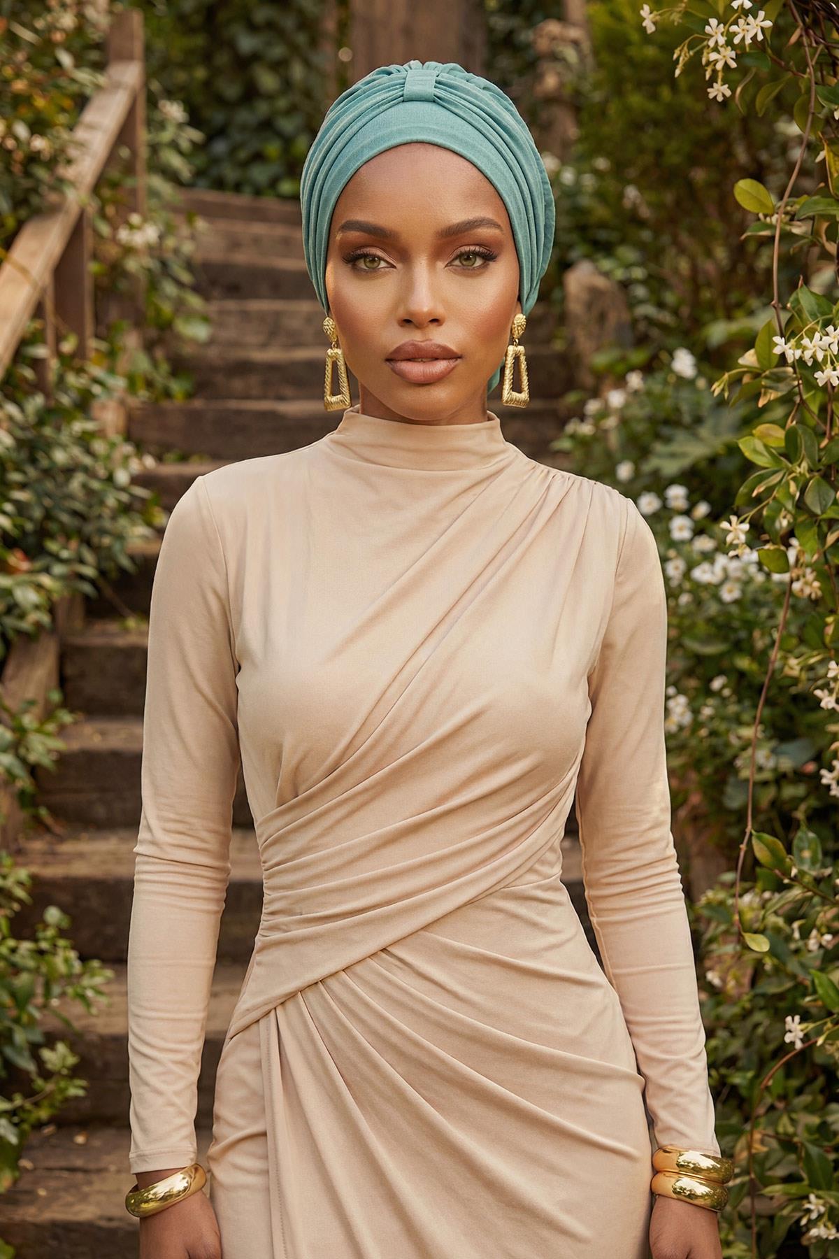 Pratik Kullanışlı Hazır Türban,HT-90