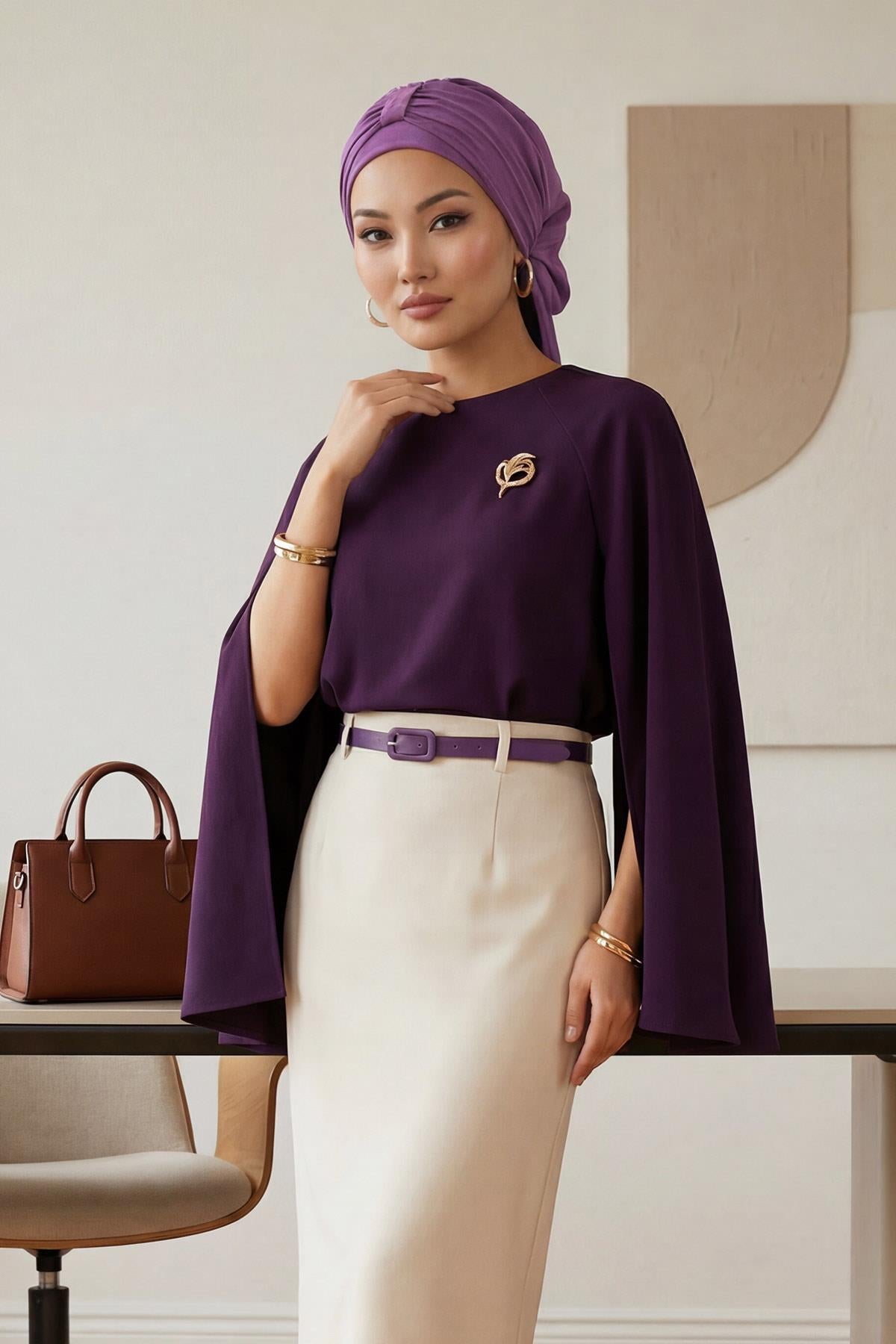 Pratik Kullanışlı Hazır Türban,HT-90