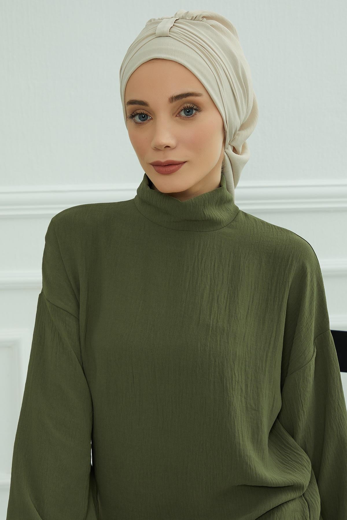 Pratik Kullanışlı Hazır Türban,HT-90