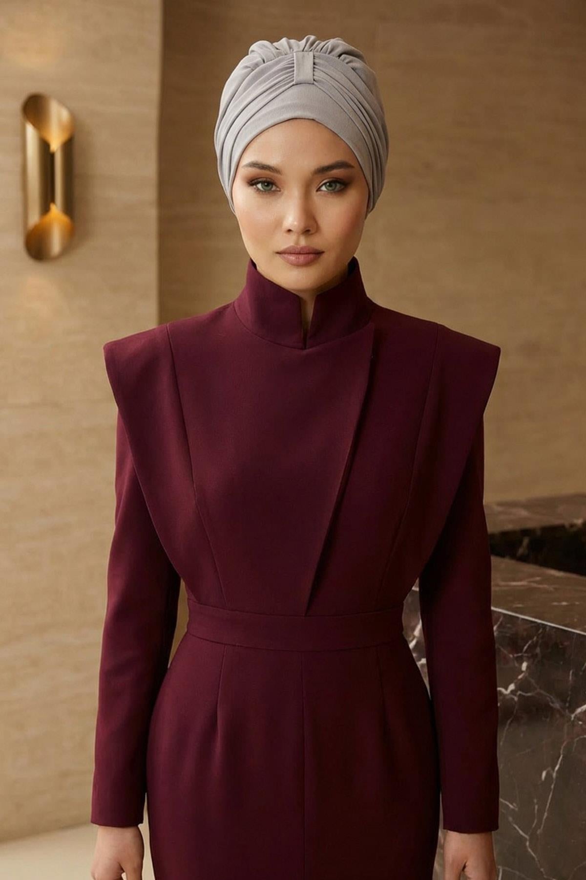 Pratik Kullanışlı Hazır Türban,HT-90