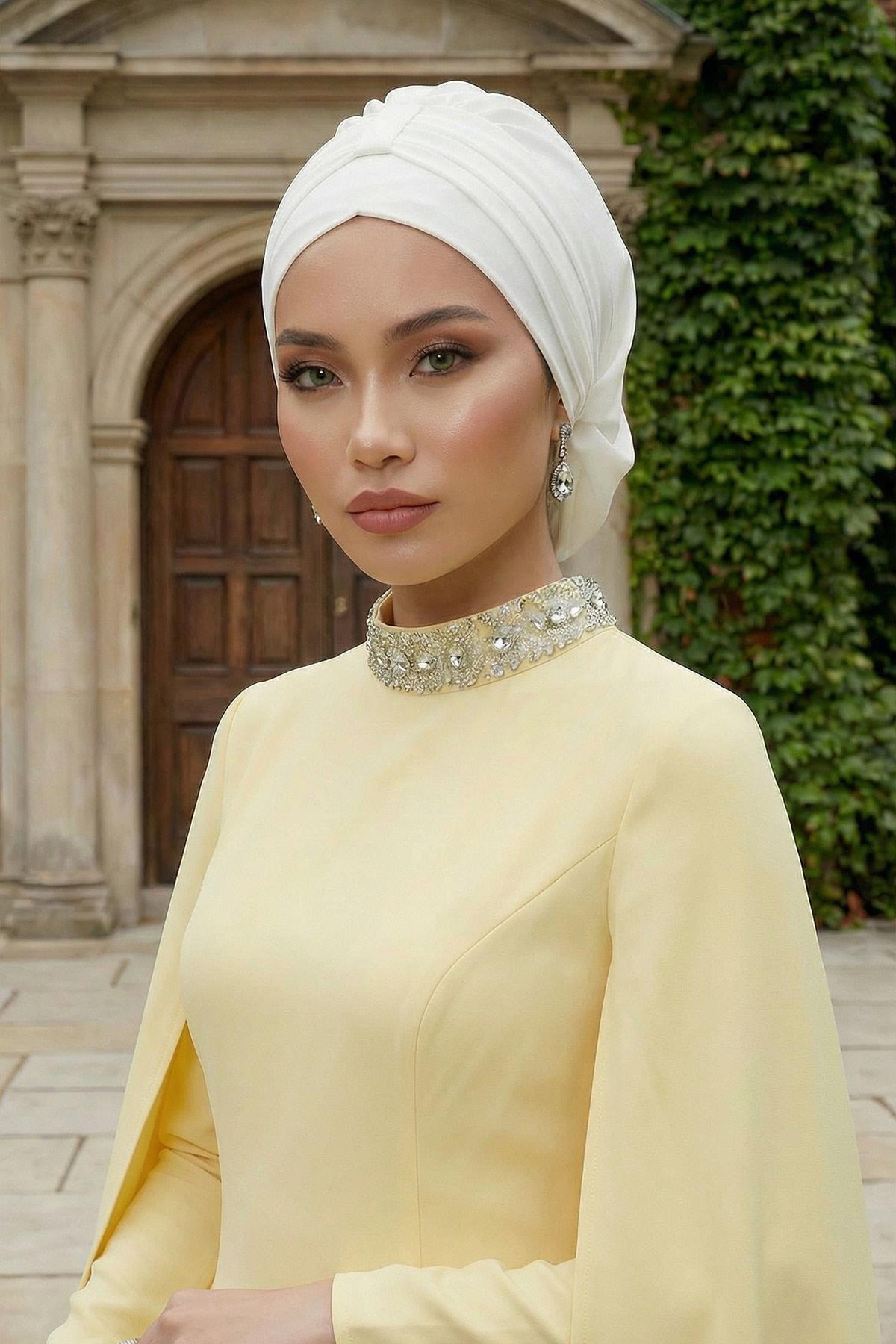 Pratik Kullanışlı Hazır Türban,HT-90