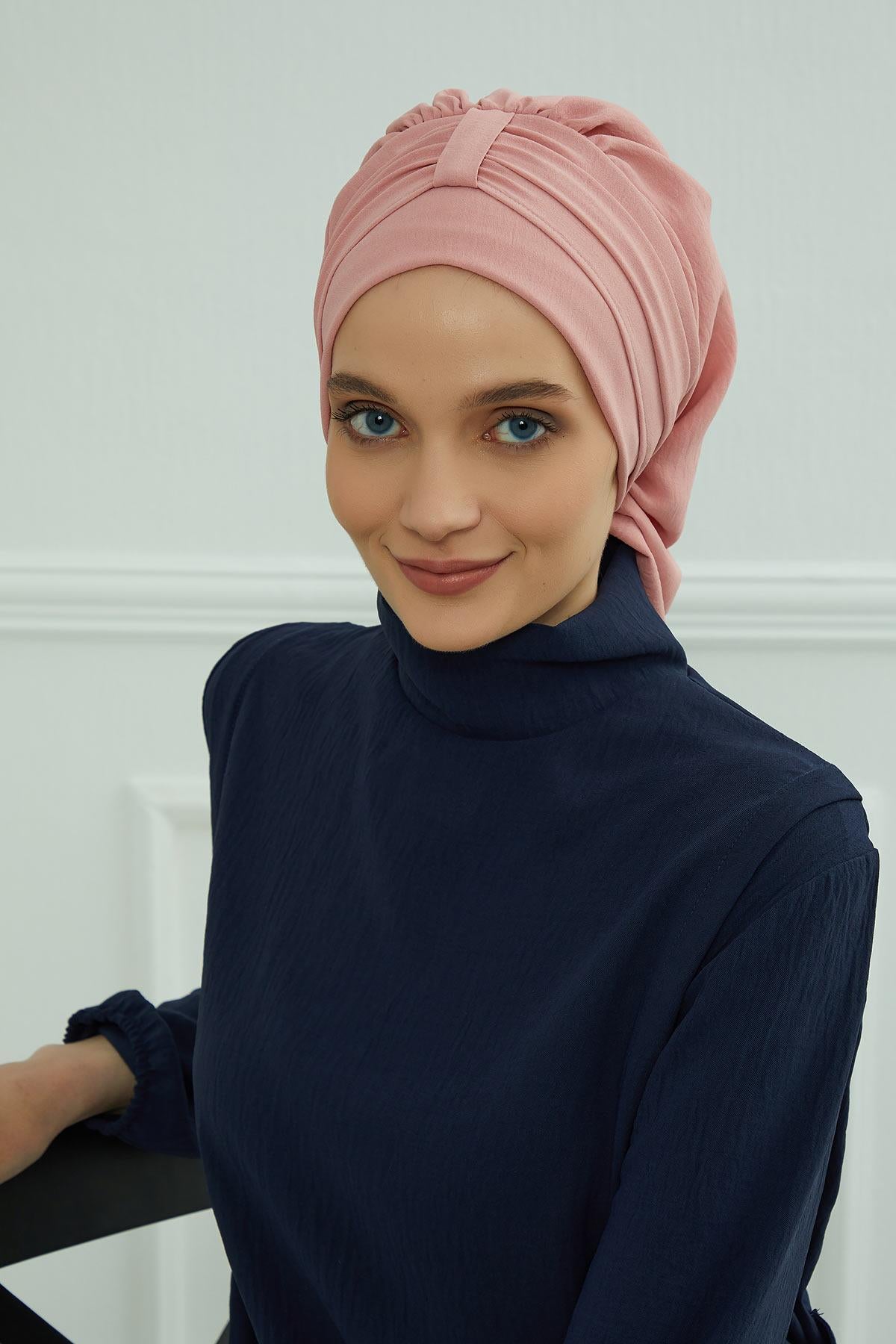 Pratik Kullanışlı Hazır Türban,HT-90