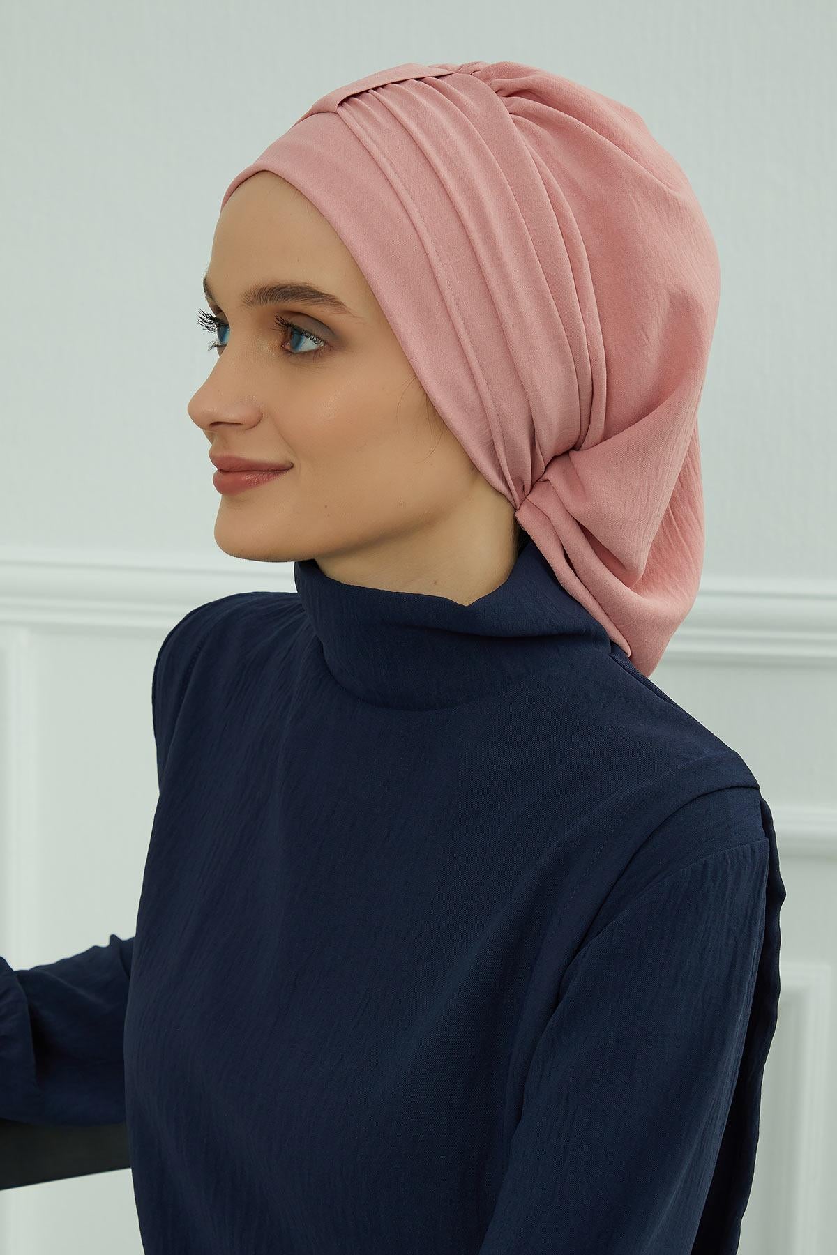 Pratik Kullanışlı Hazır Türban,HT-90