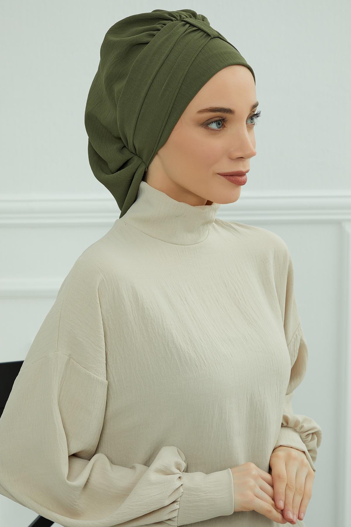 Pratik Kullanışlı Hazır Türban,HT-90