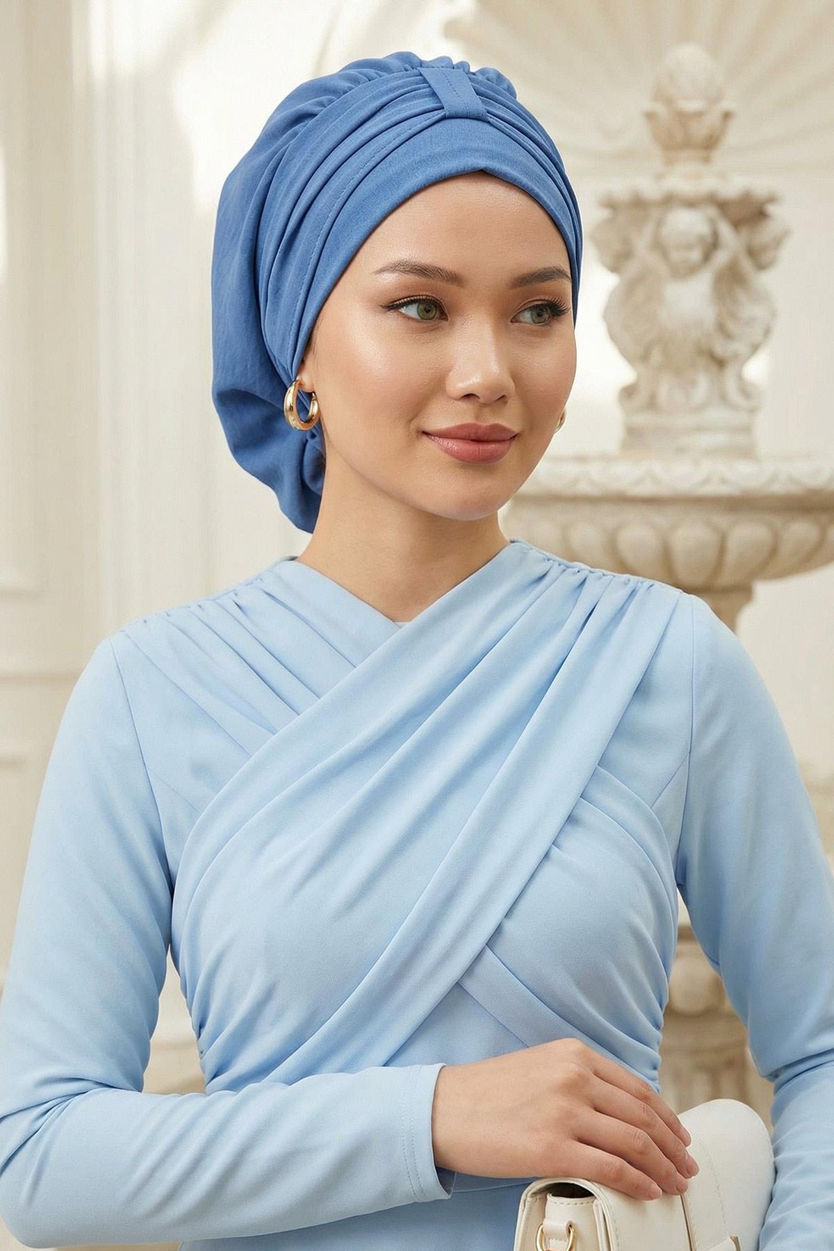 Pratik Kullanışlı Hazır Türban,HT-90