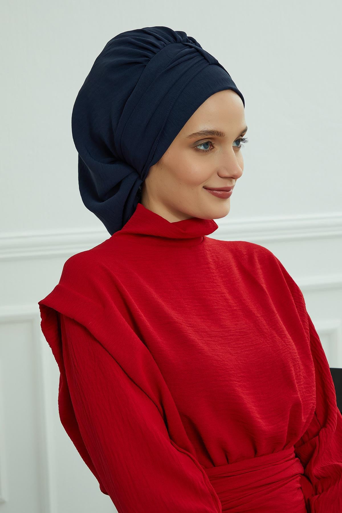 Pratik Kullanışlı Hazır Türban,HT-90