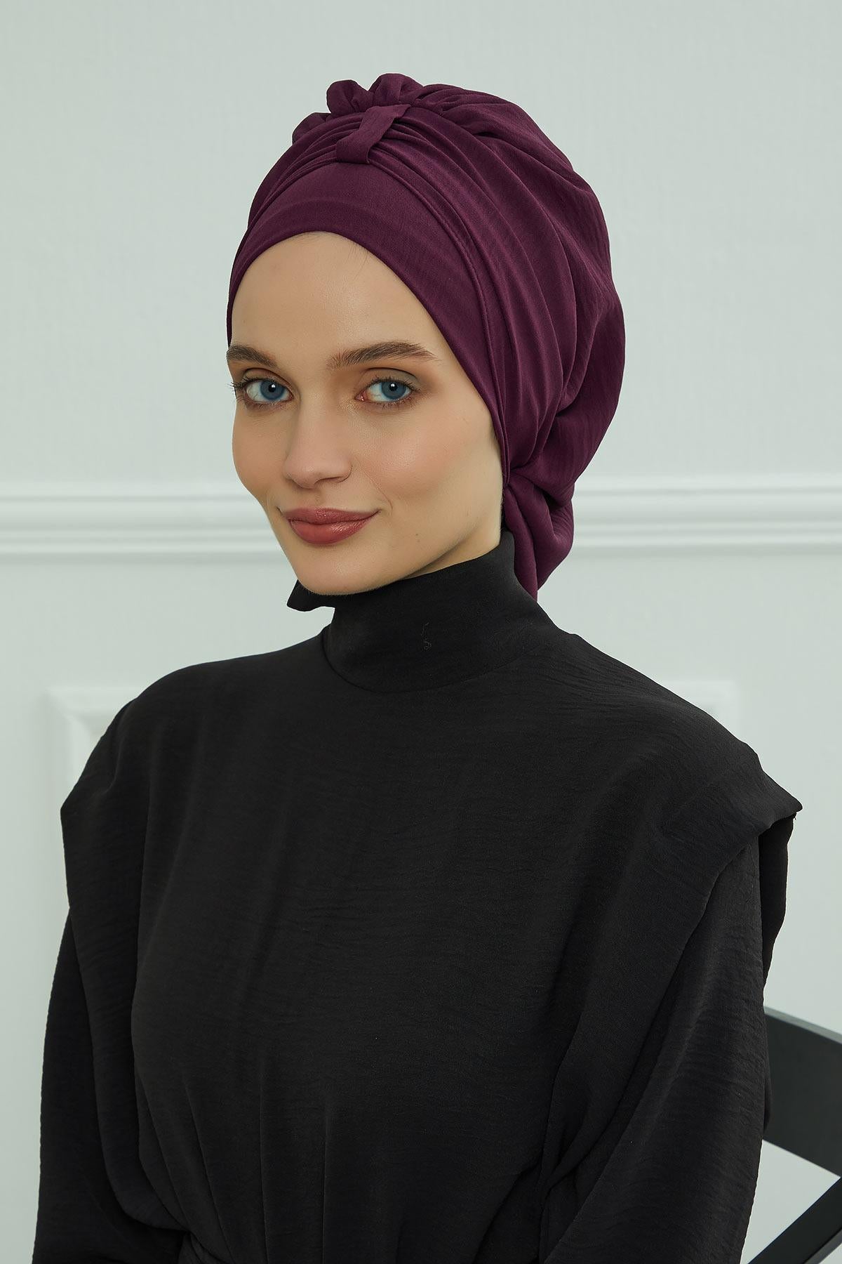 Pratik Kullanışlı Hazır Türban,HT-90