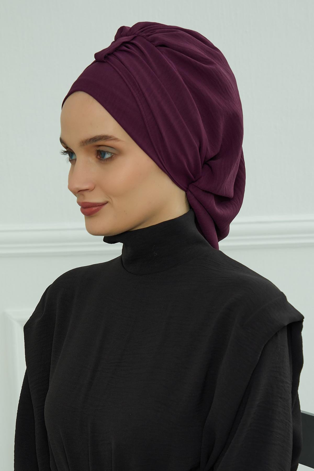 Pratik Kullanışlı Hazır Türban,HT-90