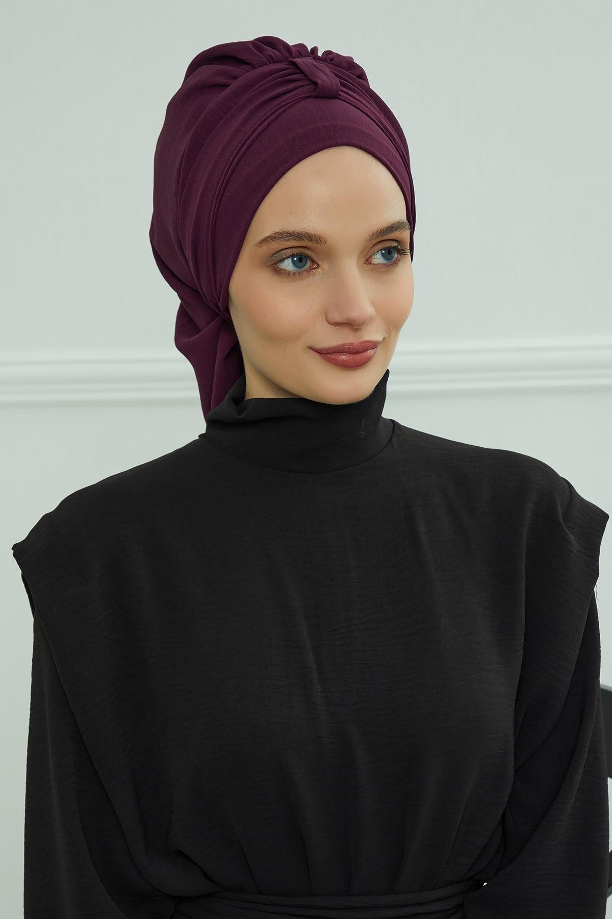 Pratik Kullanışlı Hazır Türban,HT-90