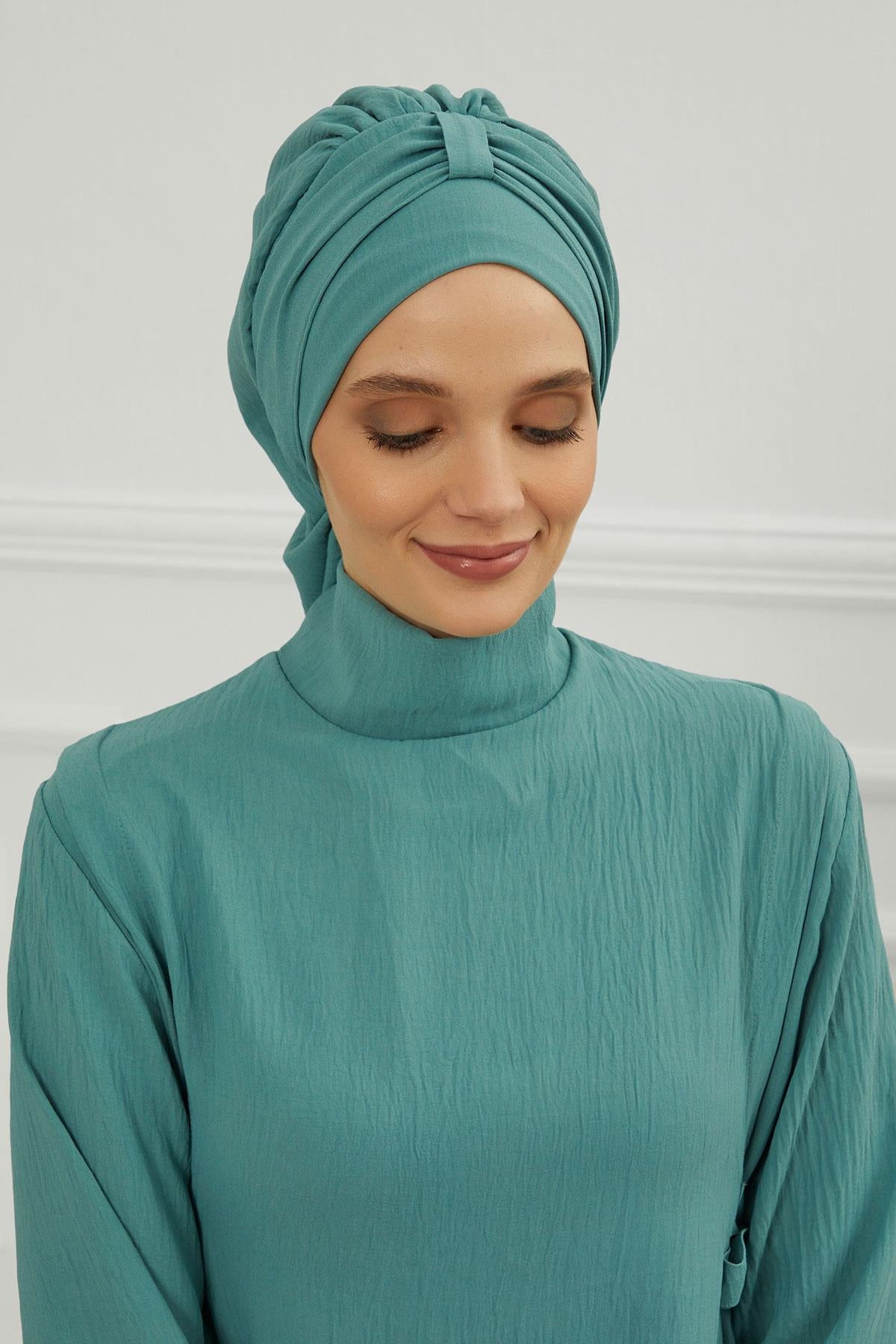 Pratik Kullanışlı Hazır Türban,HT-90