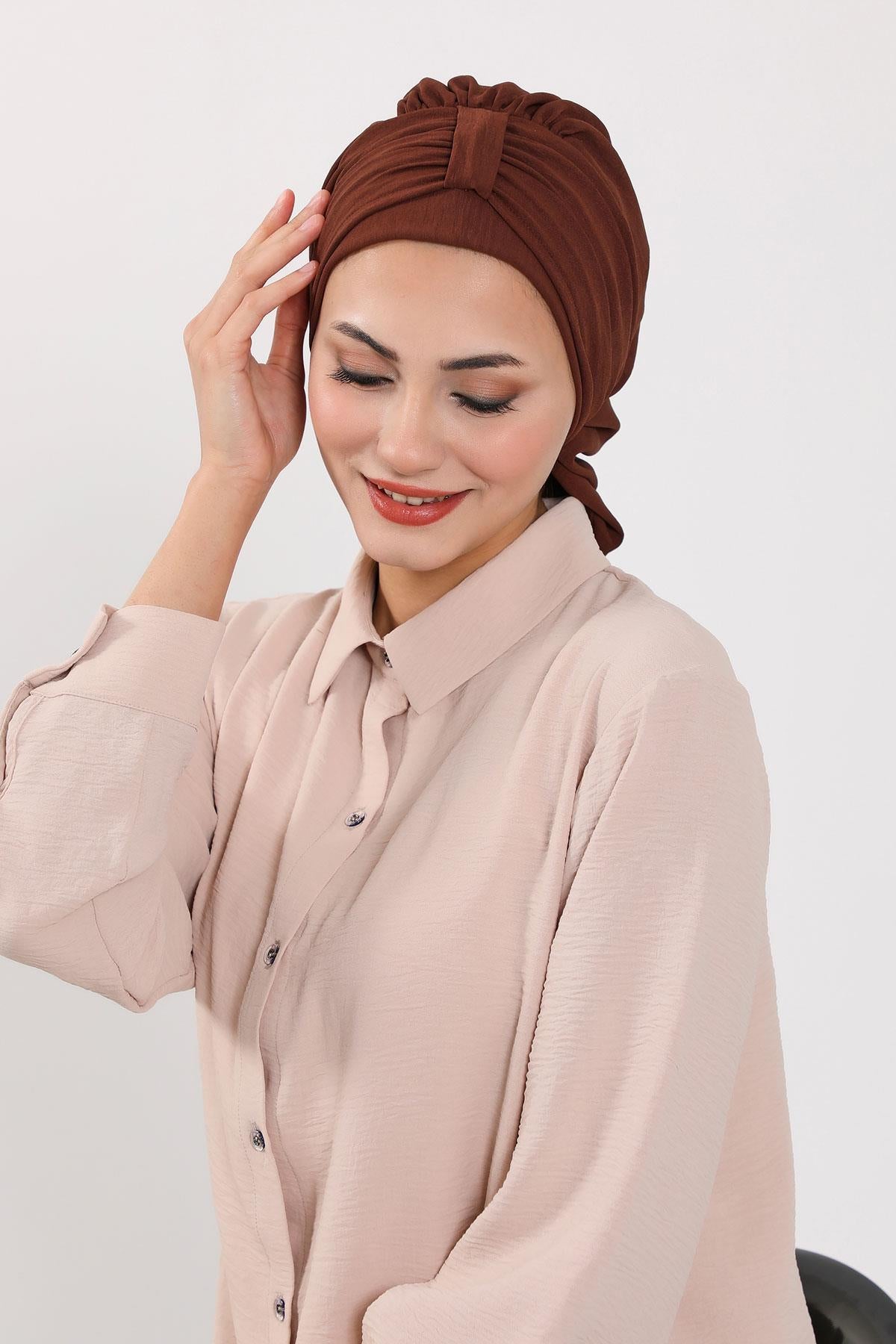 Pratik Kullanışlı Hazır Türban,HT-90