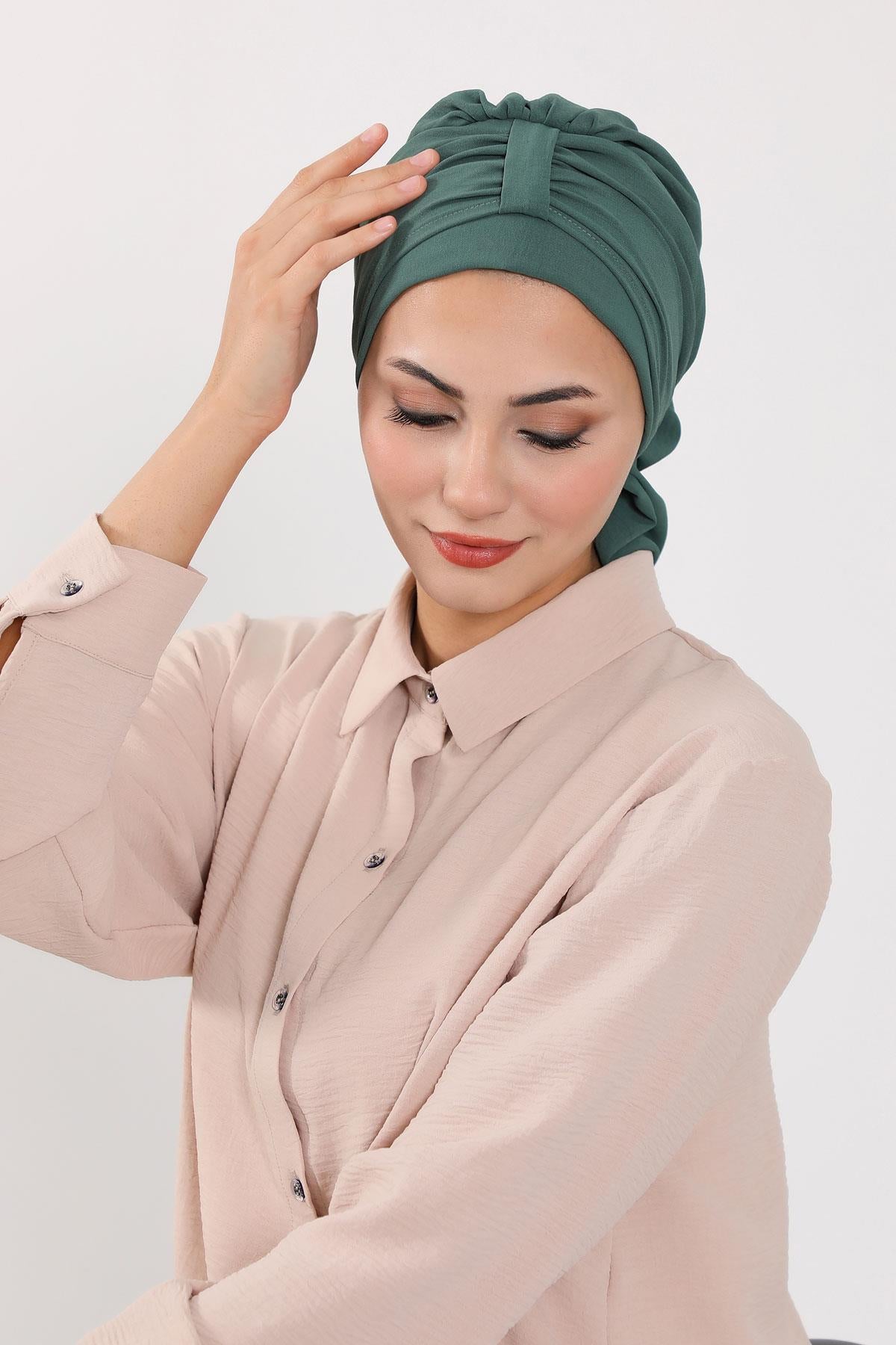 Pratik Kullanışlı Hazır Türban,HT-90