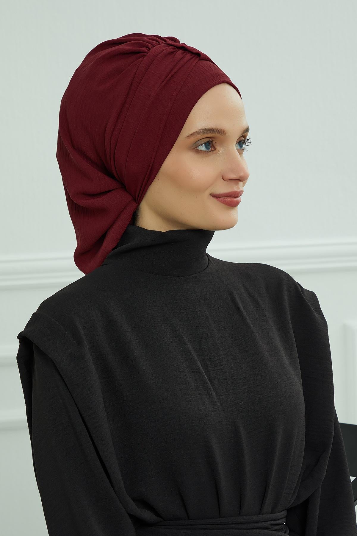 Pratik Kullanışlı Hazır Türban,HT-90