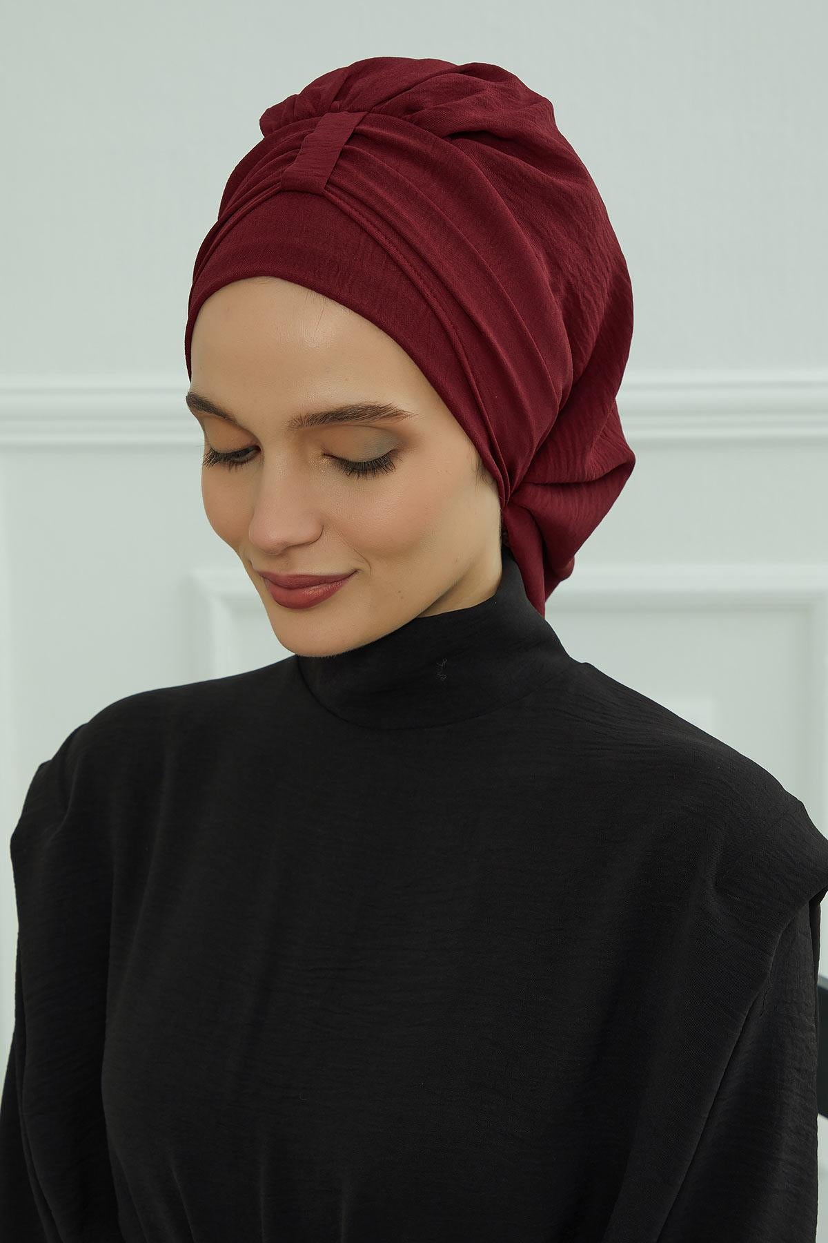 Pratik Kullanışlı Hazır Türban,HT-90