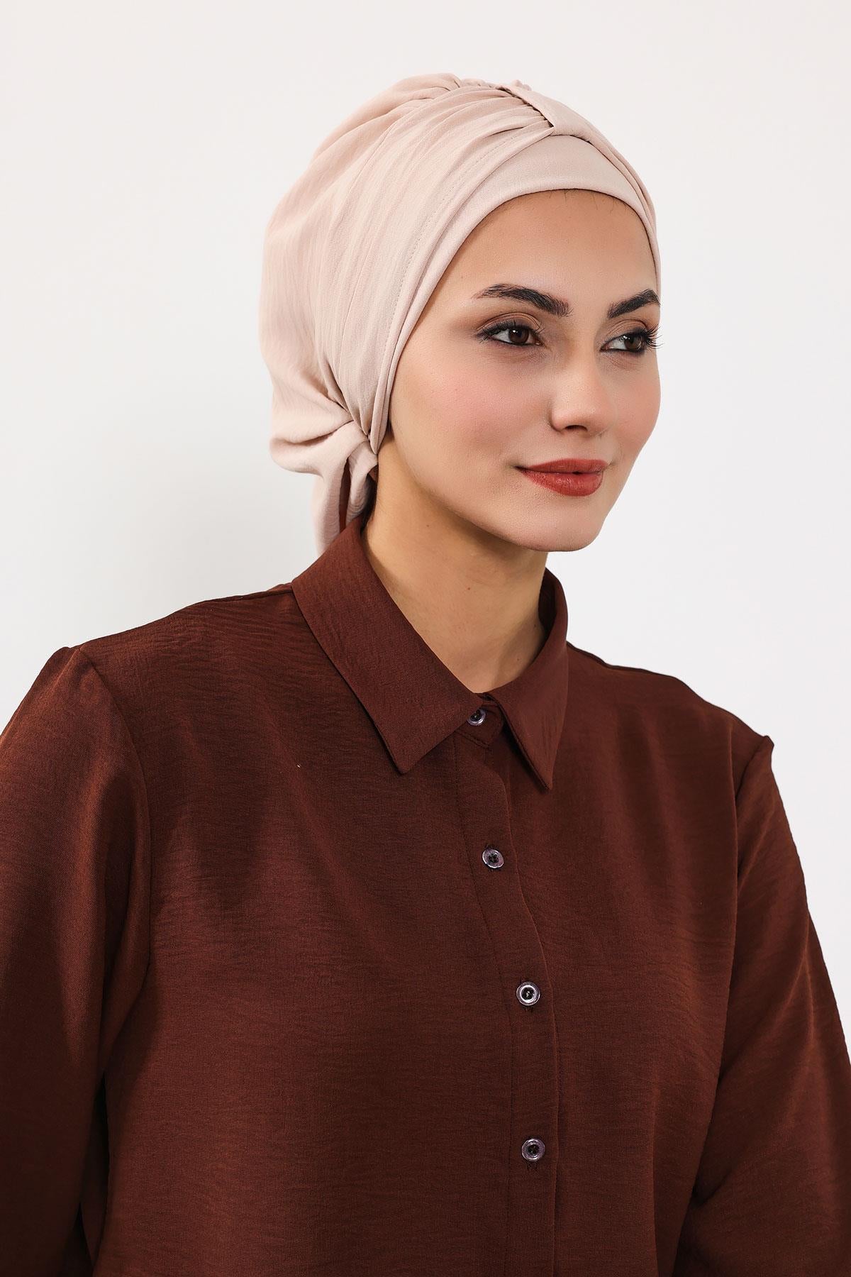 Pratik Kullanışlı Hazır Türban,HT-90