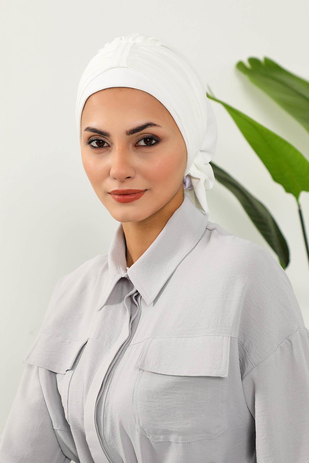 Pratik Kullanışlı Hazır Türban,HT-90