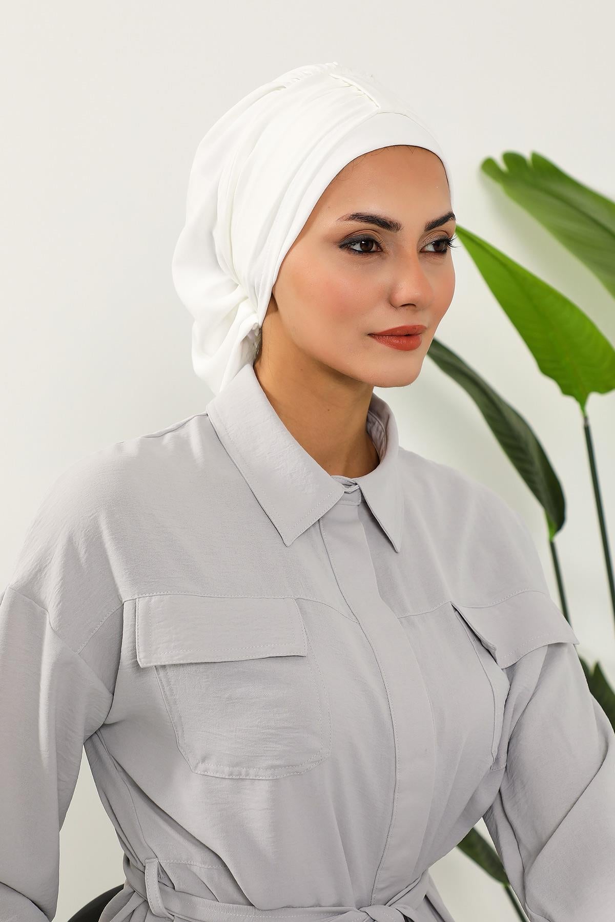 Pratik Kullanışlı Hazır Türban,HT-90