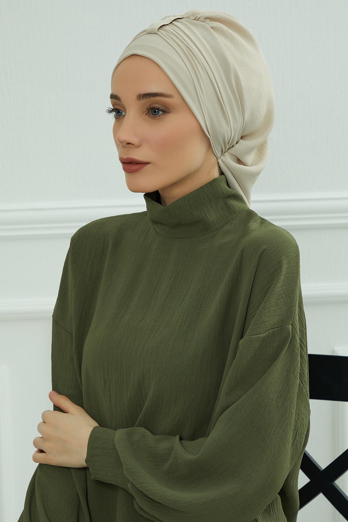 Pratik Kullanışlı Hazır Türban,HT-90