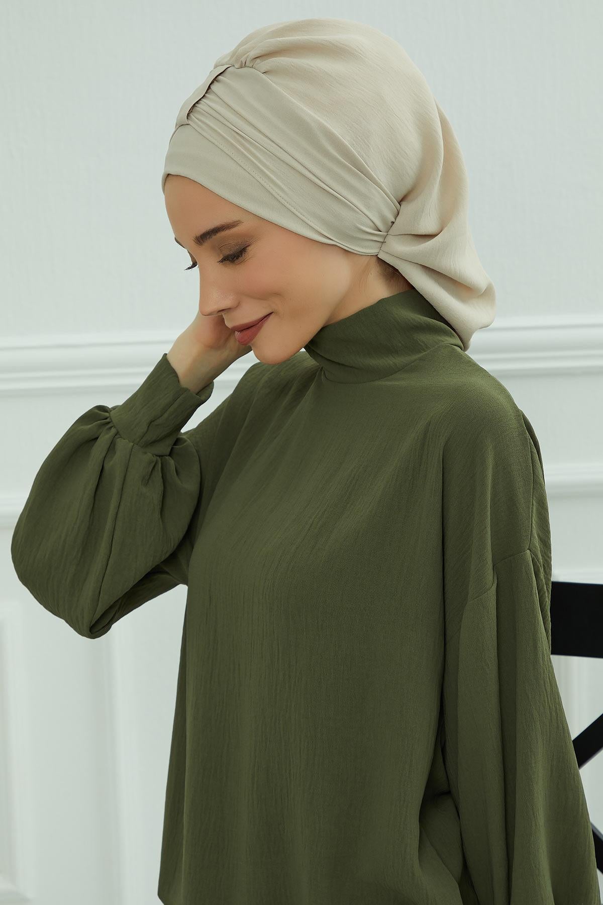 Pratik Kullanışlı Hazır Türban,HT-90