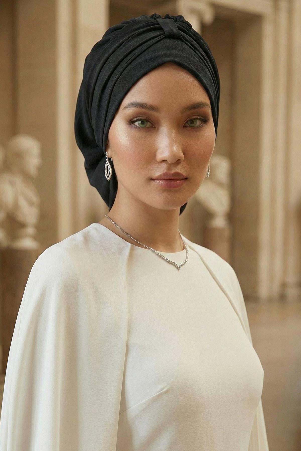 Pratik Kullanışlı Hazır Türban,HT-90