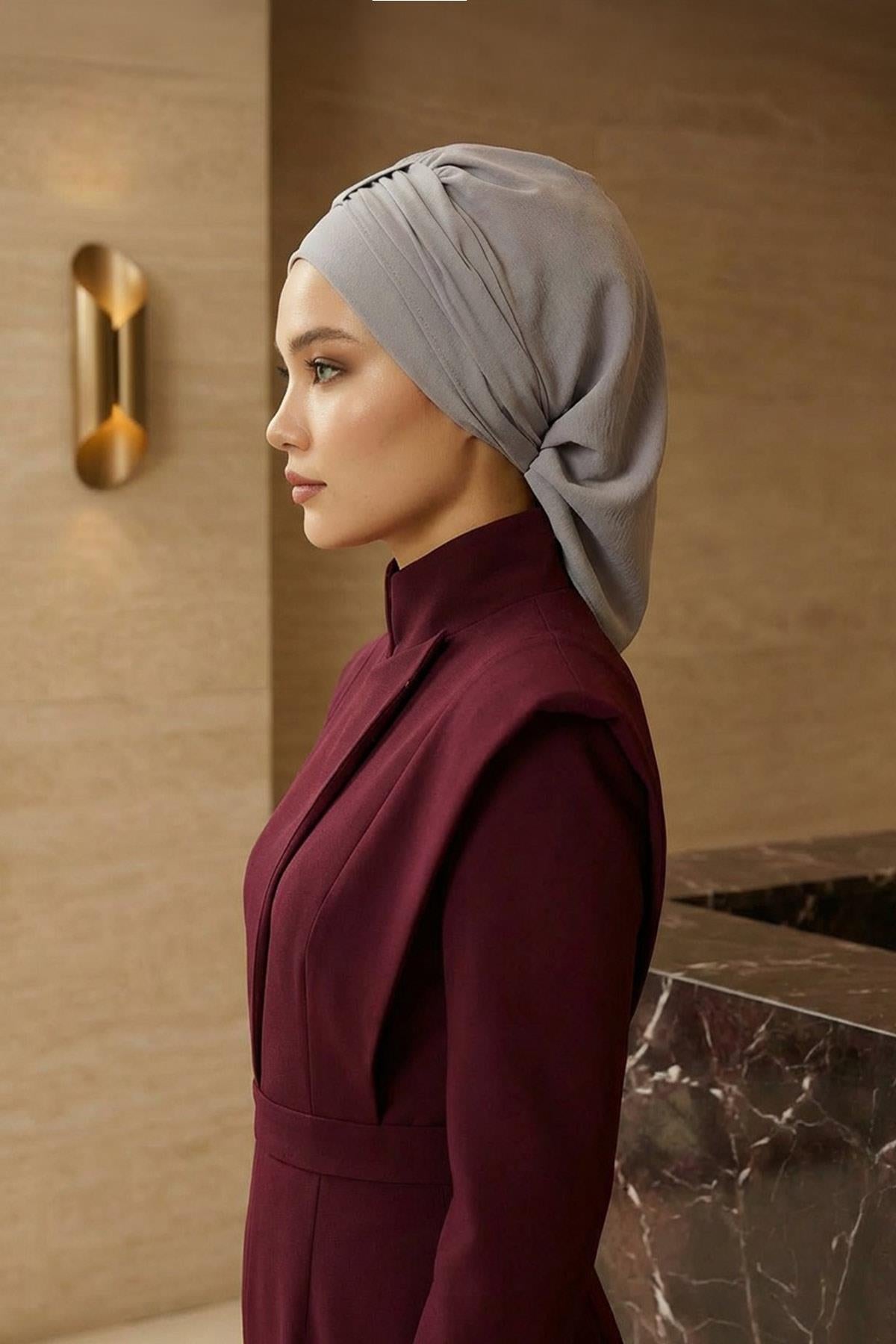 Pratik Kullanışlı Hazır Türban,HT-90