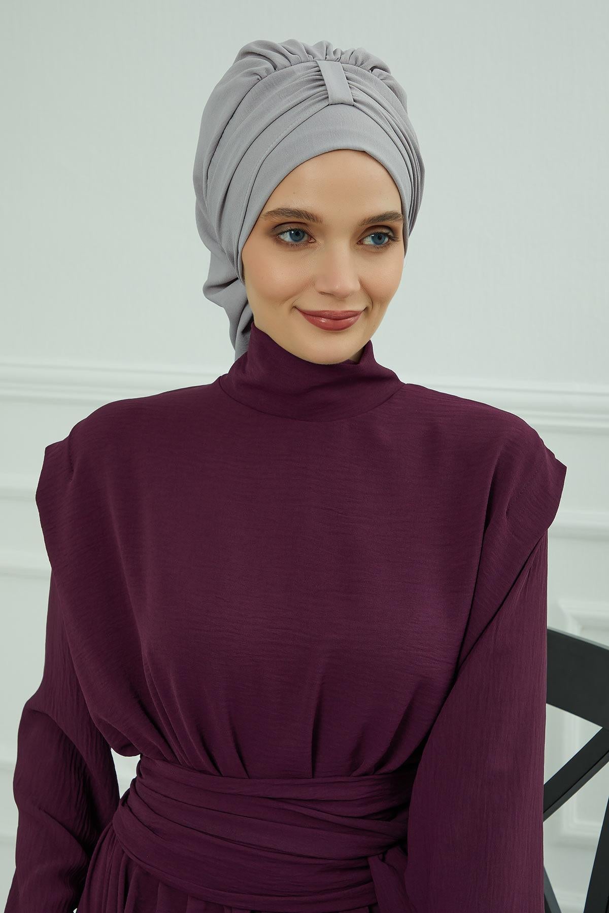 Pratik Kullanışlı Hazır Türban,HT-90